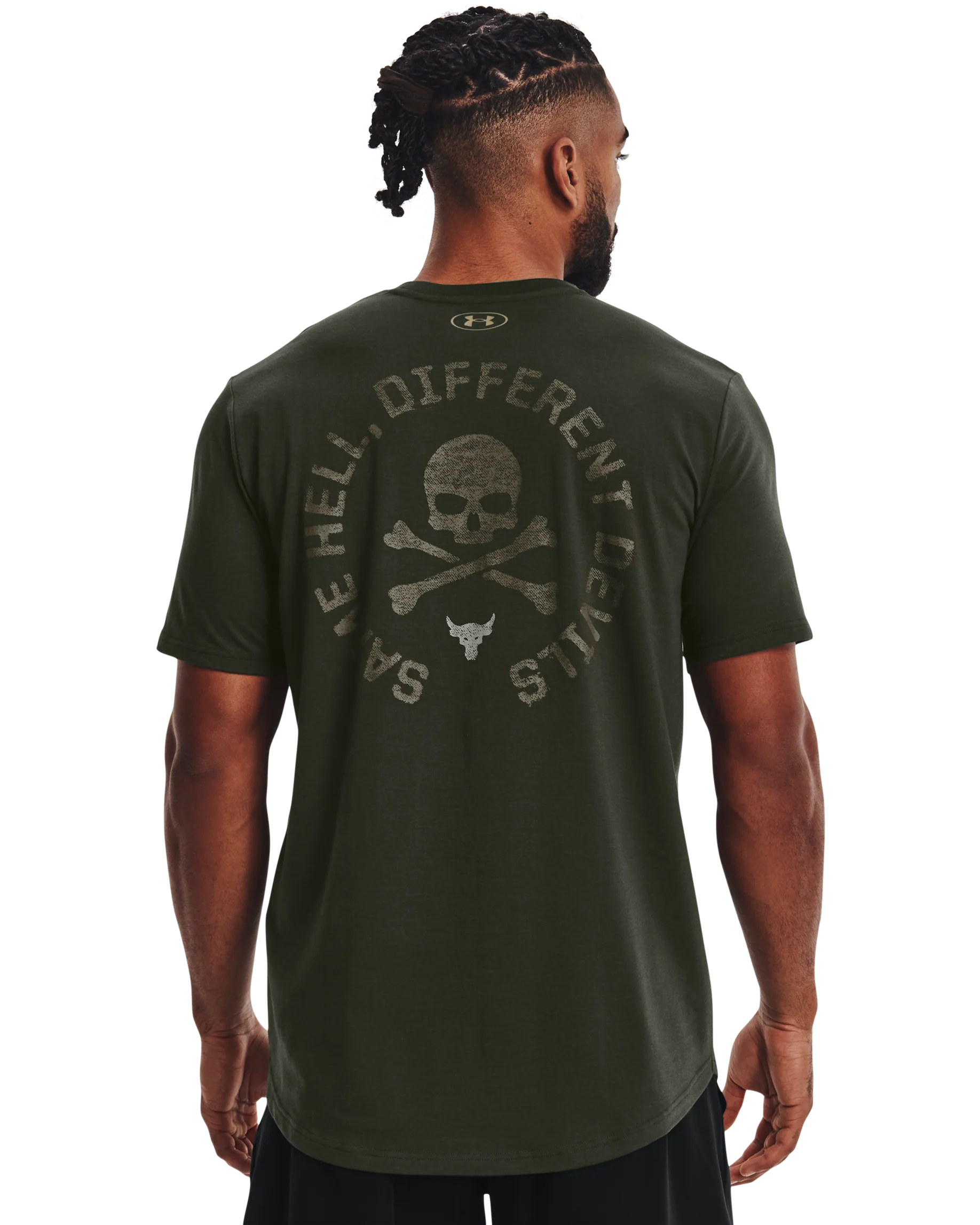 Men's Project Rock 100 Percent Short Sleeve - Image 2