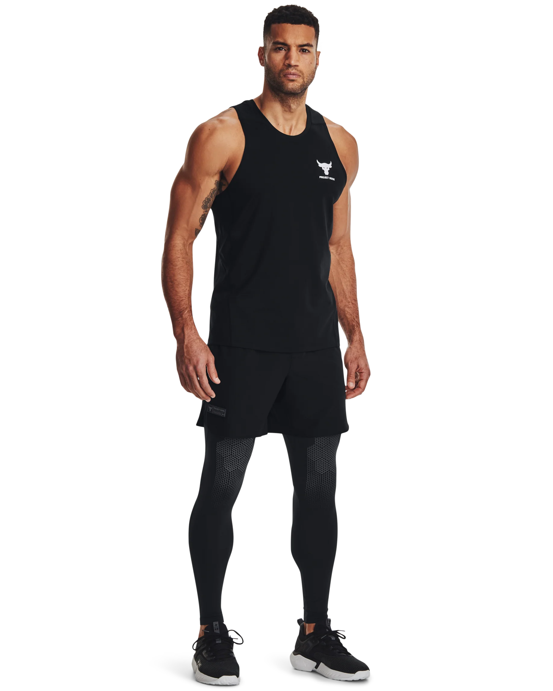 Men's Project Rock ArmourPrint Fitted Tank - Image 3