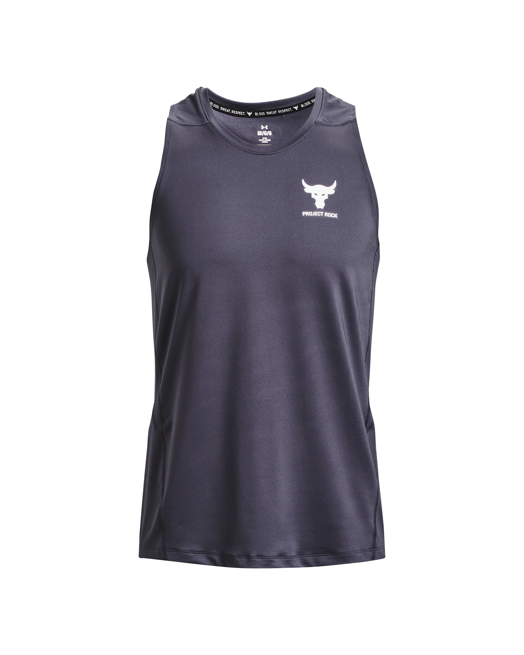 Men's Project Rock ArmourPrint Fitted Tank - Image 4