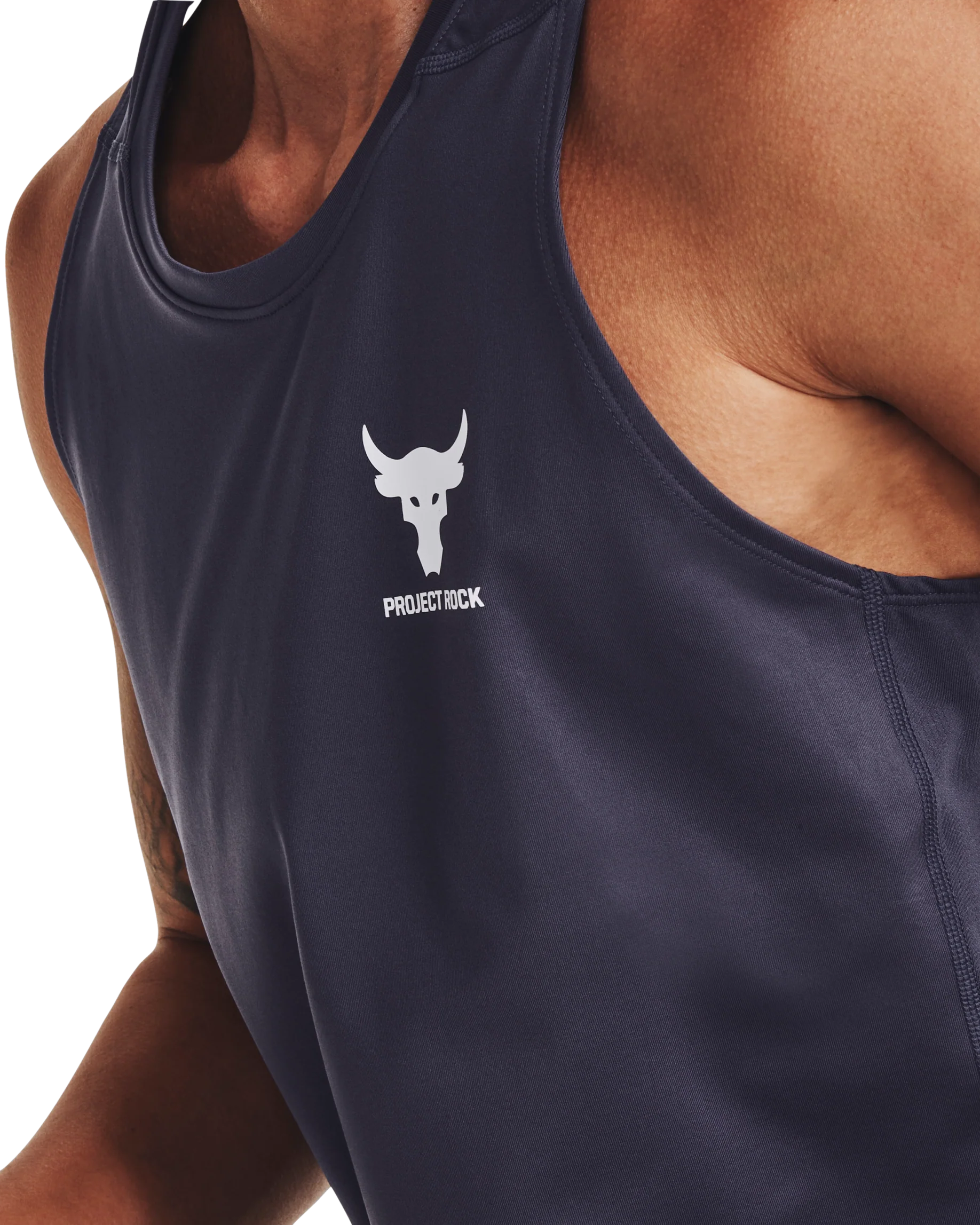 Men's Project Rock ArmourPrint Fitted Tank - Image 7