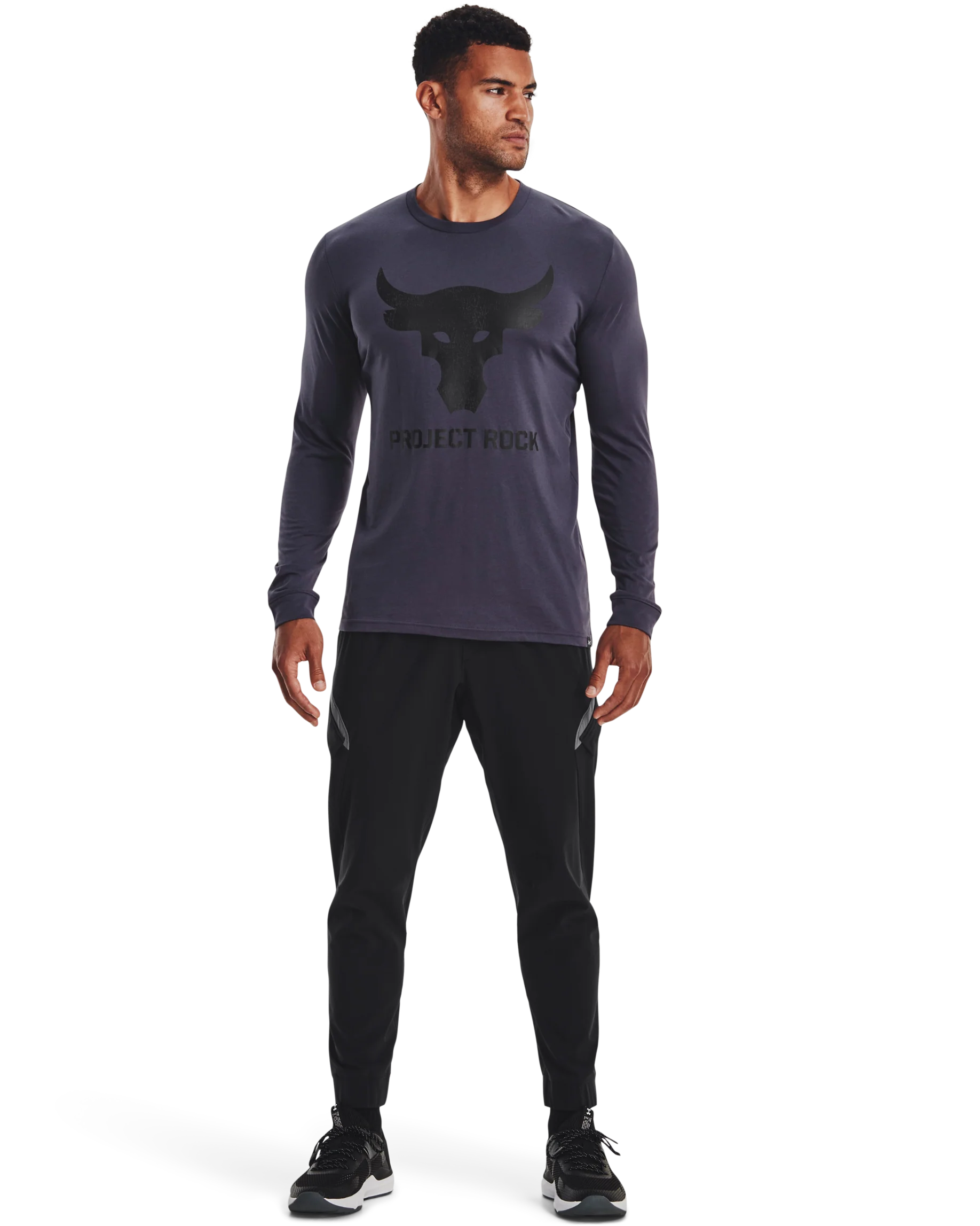 Men's Project Rock Brahma Bull Long Sleeve - Image 3