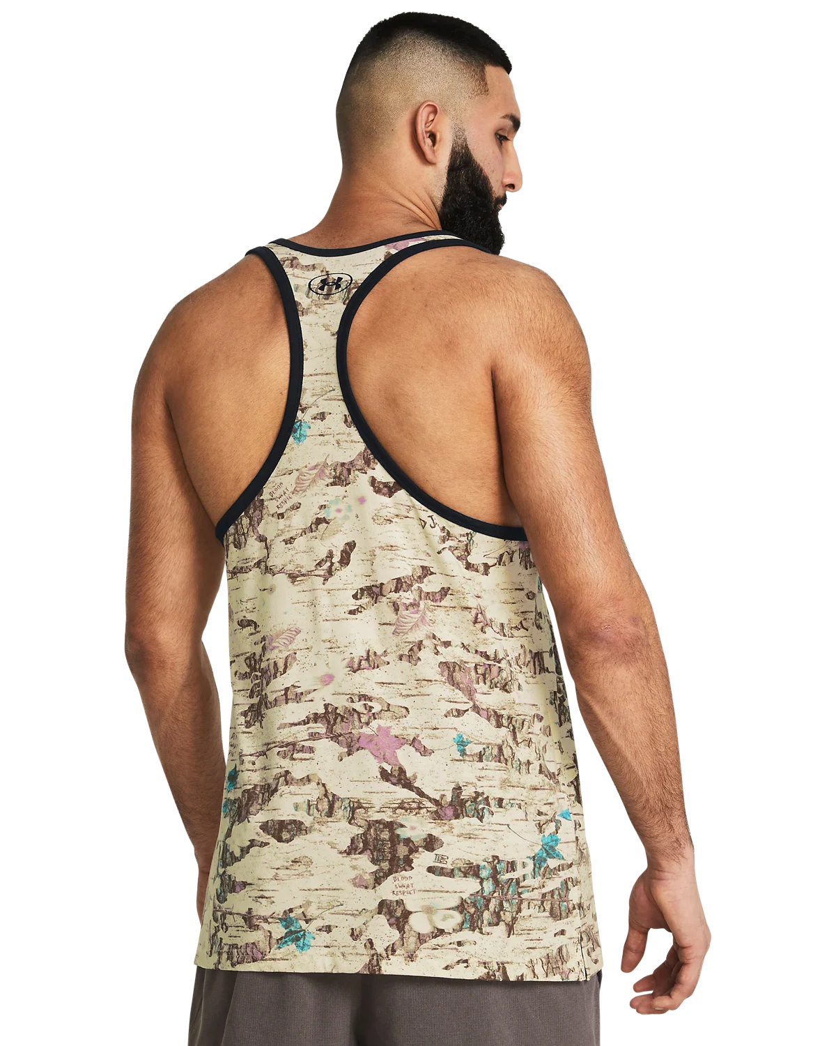 Men's Project Rock Camo Graphic Tank - Image 2