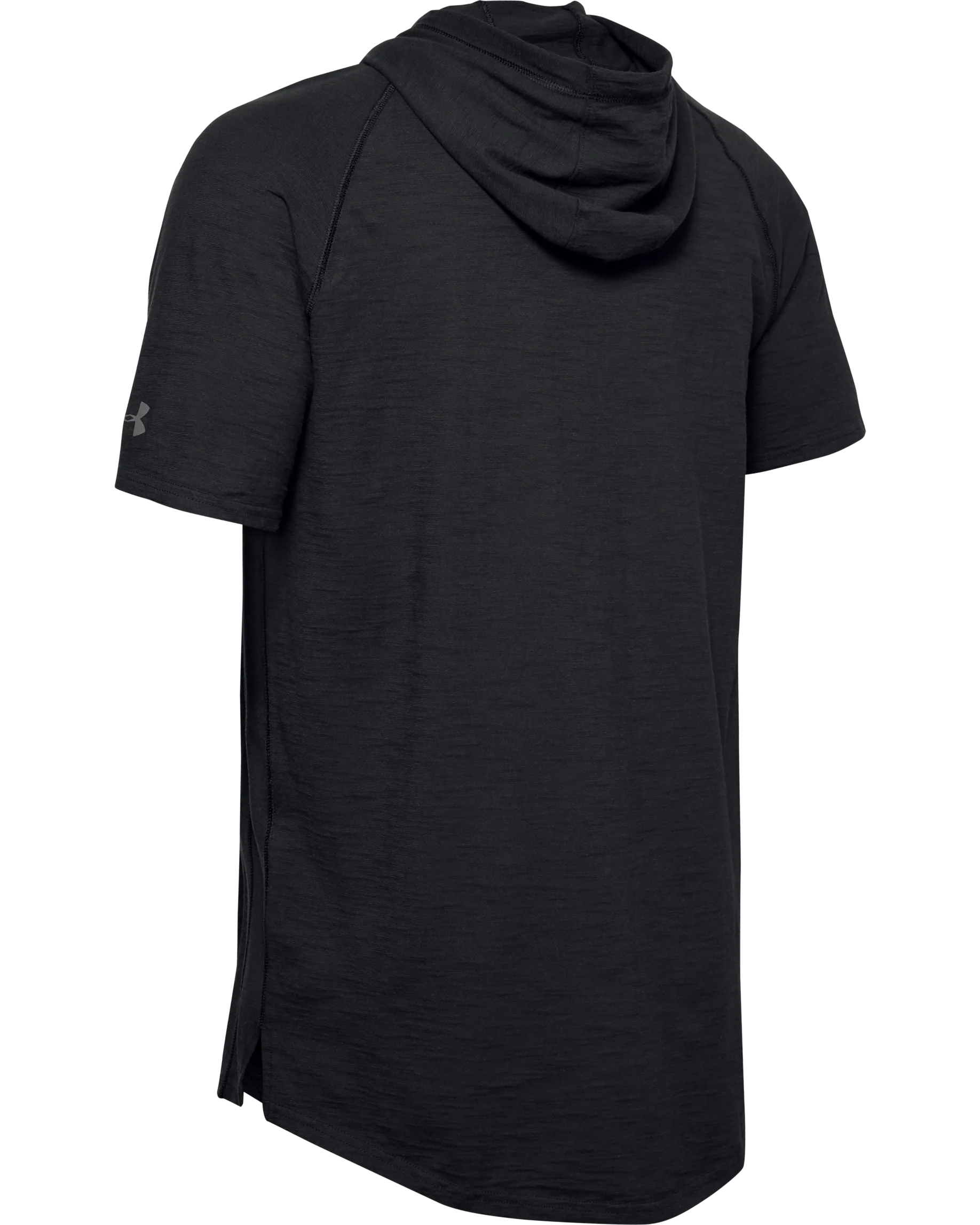 Men's UA Project Rock Charged Cotton® Short Sleeve Hoodie - Image 4