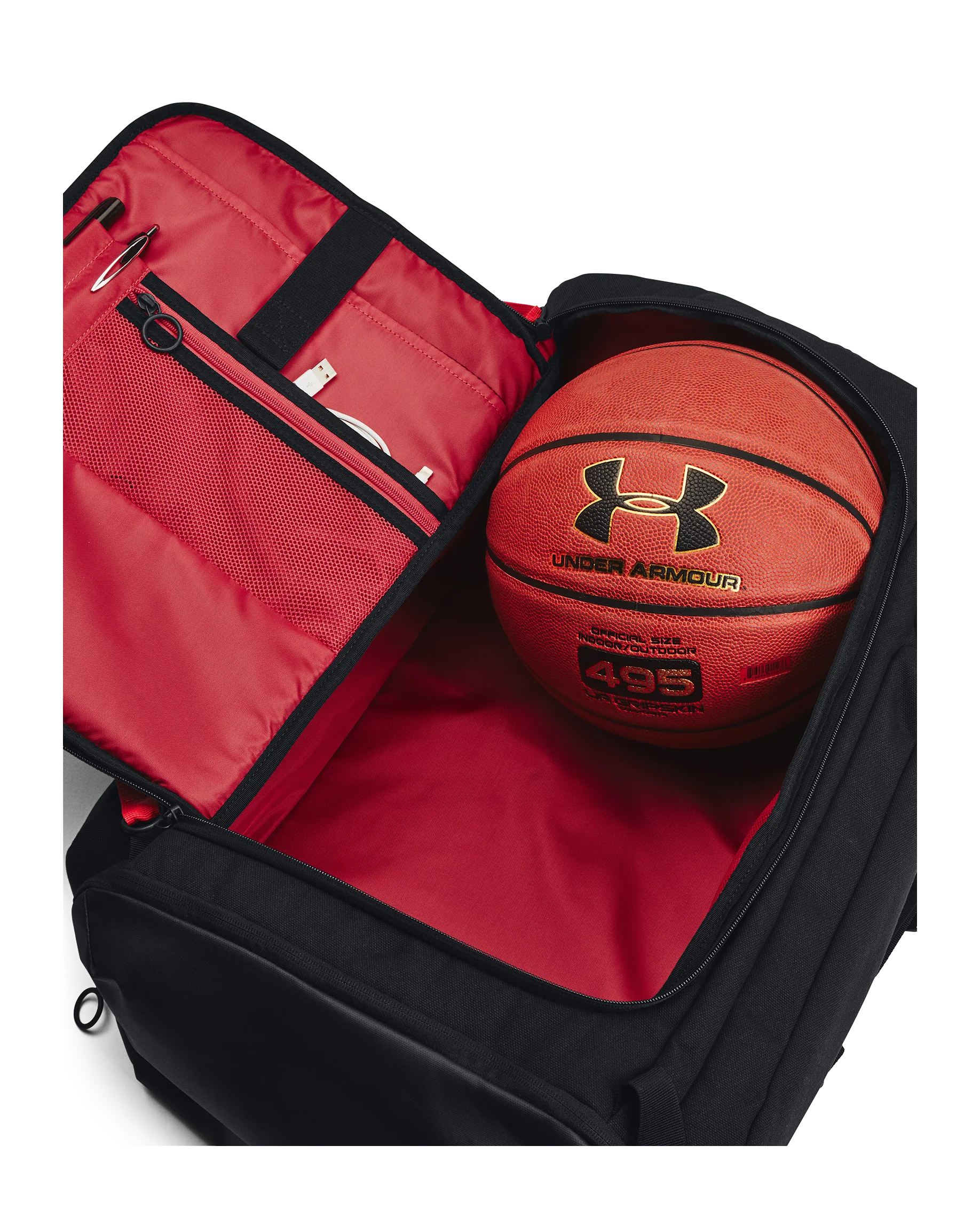 Men's Project Rock Duffle Backpack - Image 7
