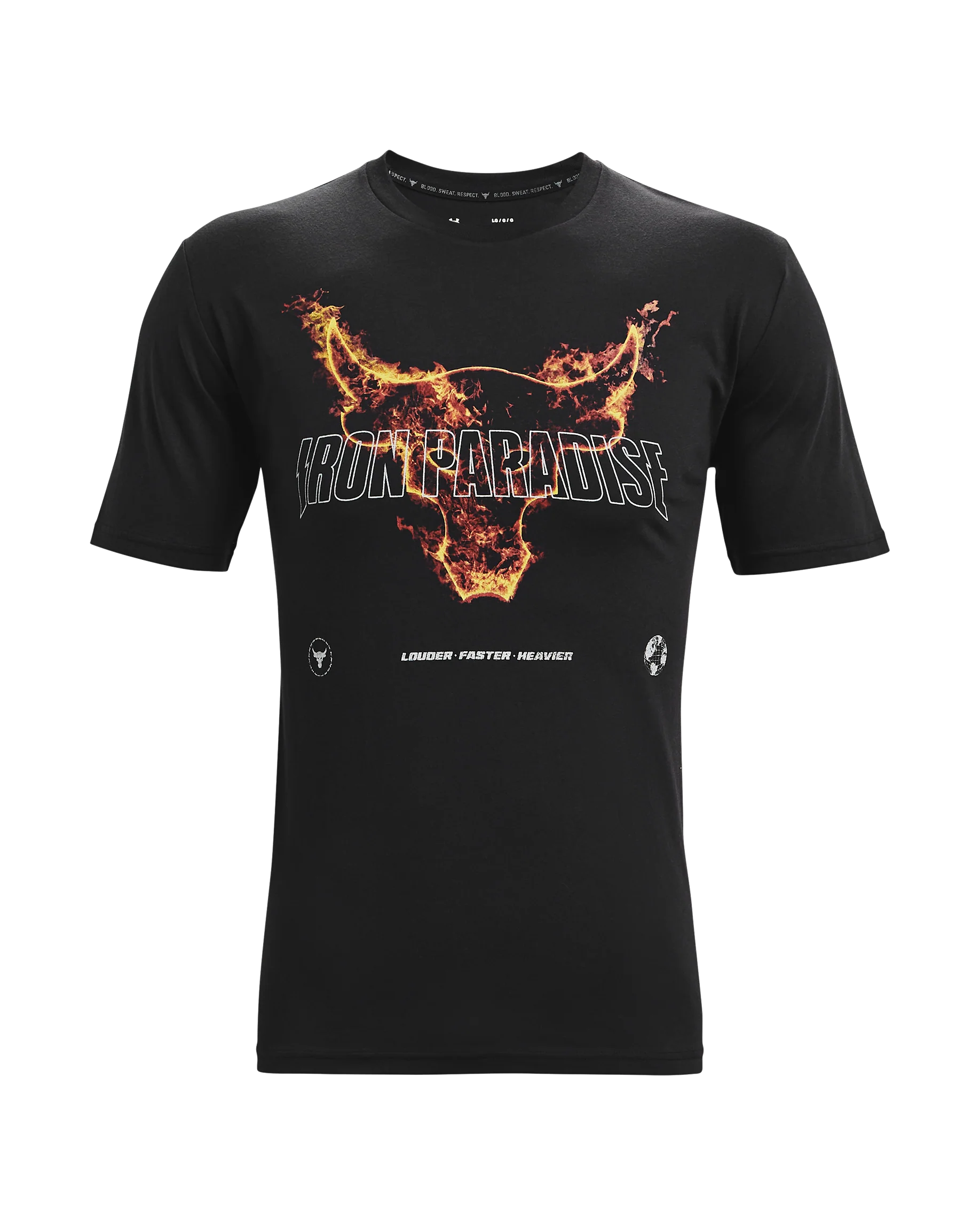 Men's Project Rock Fire Short Sleeve - Image 4