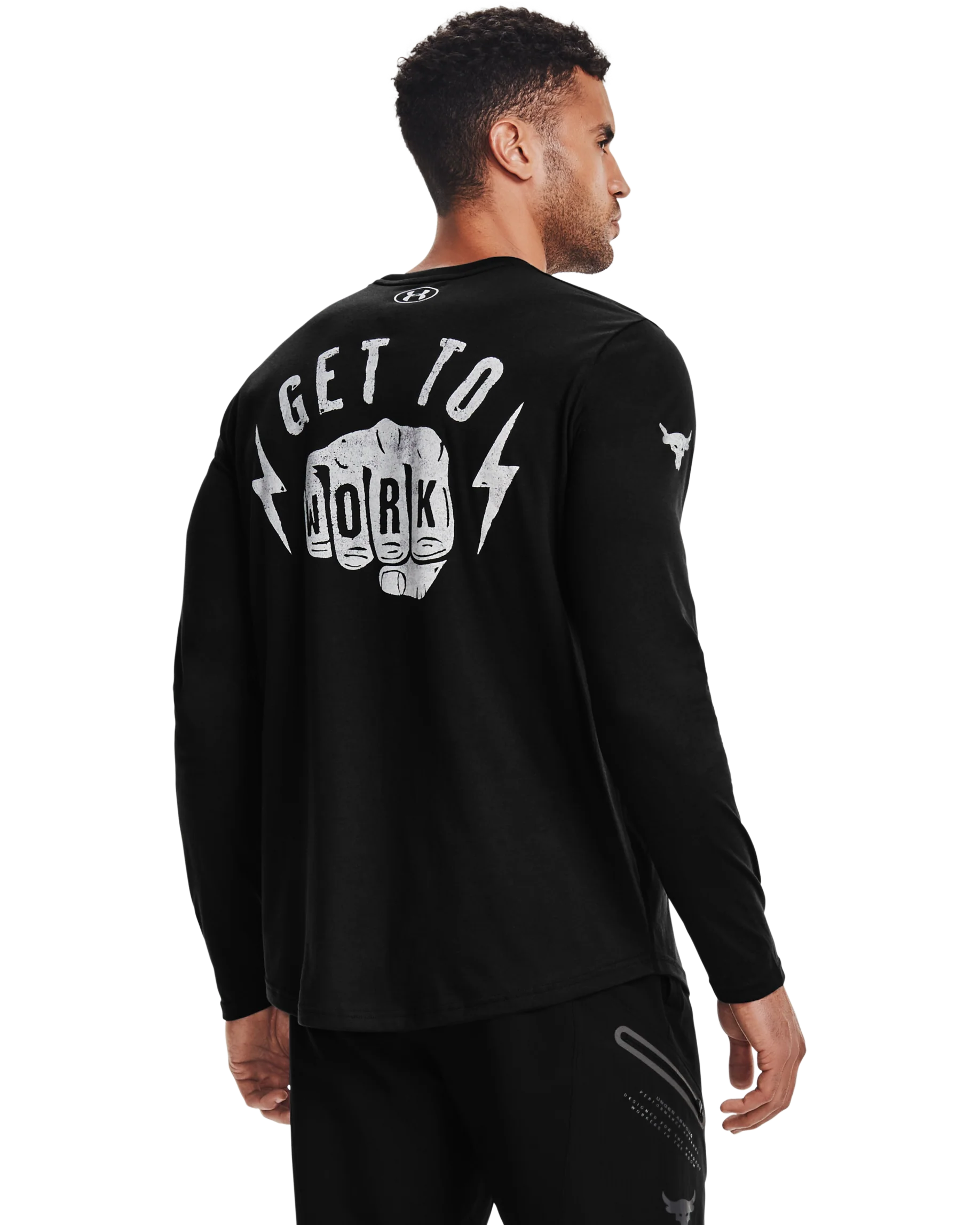 Men's Project Rock Get To Work Long Sleeve - Image 2