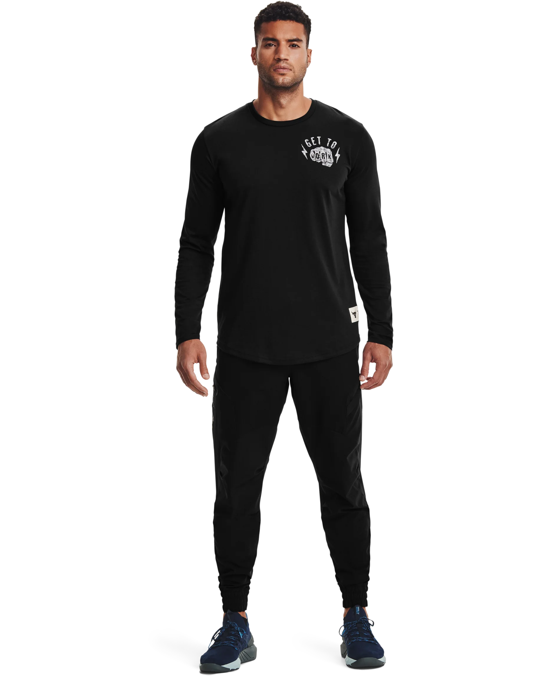 Men's Project Rock Get To Work Long Sleeve - Image 3
