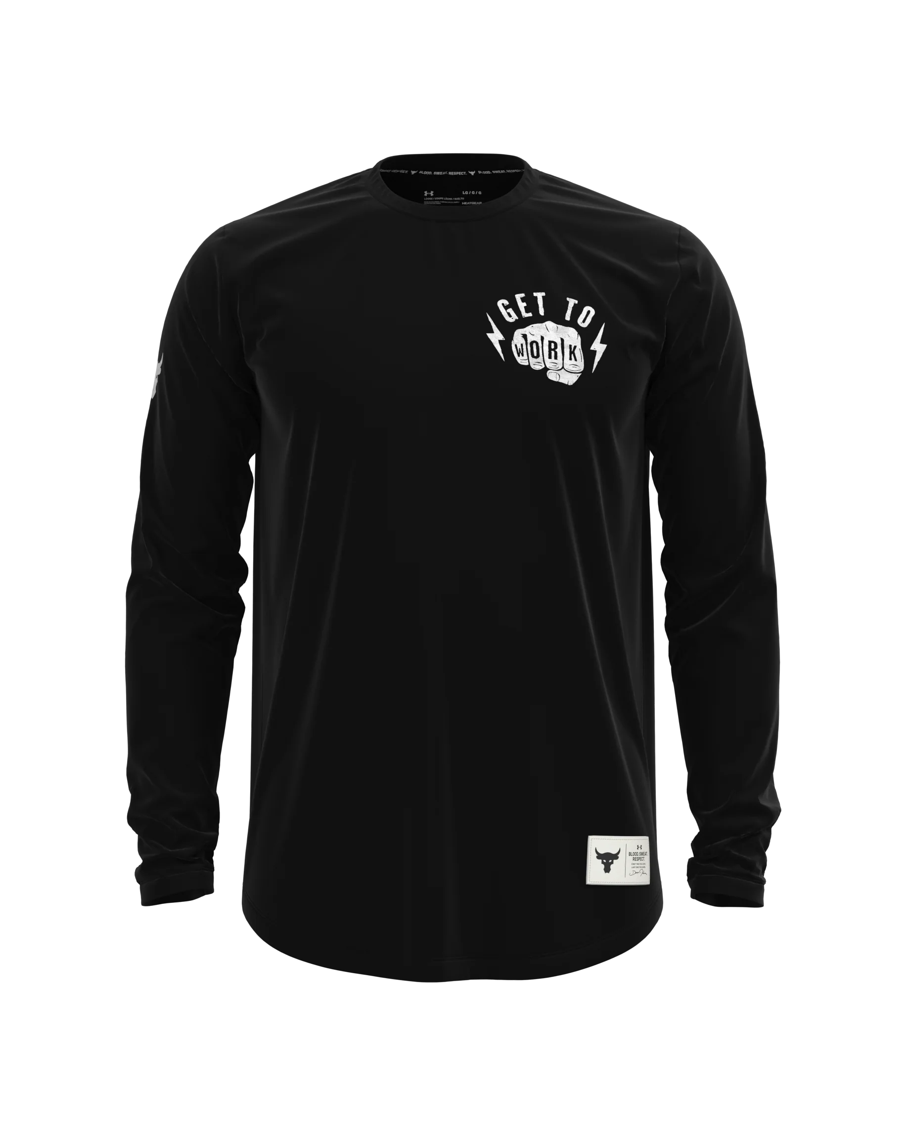 Men's Project Rock Get To Work Long Sleeve - Image 4