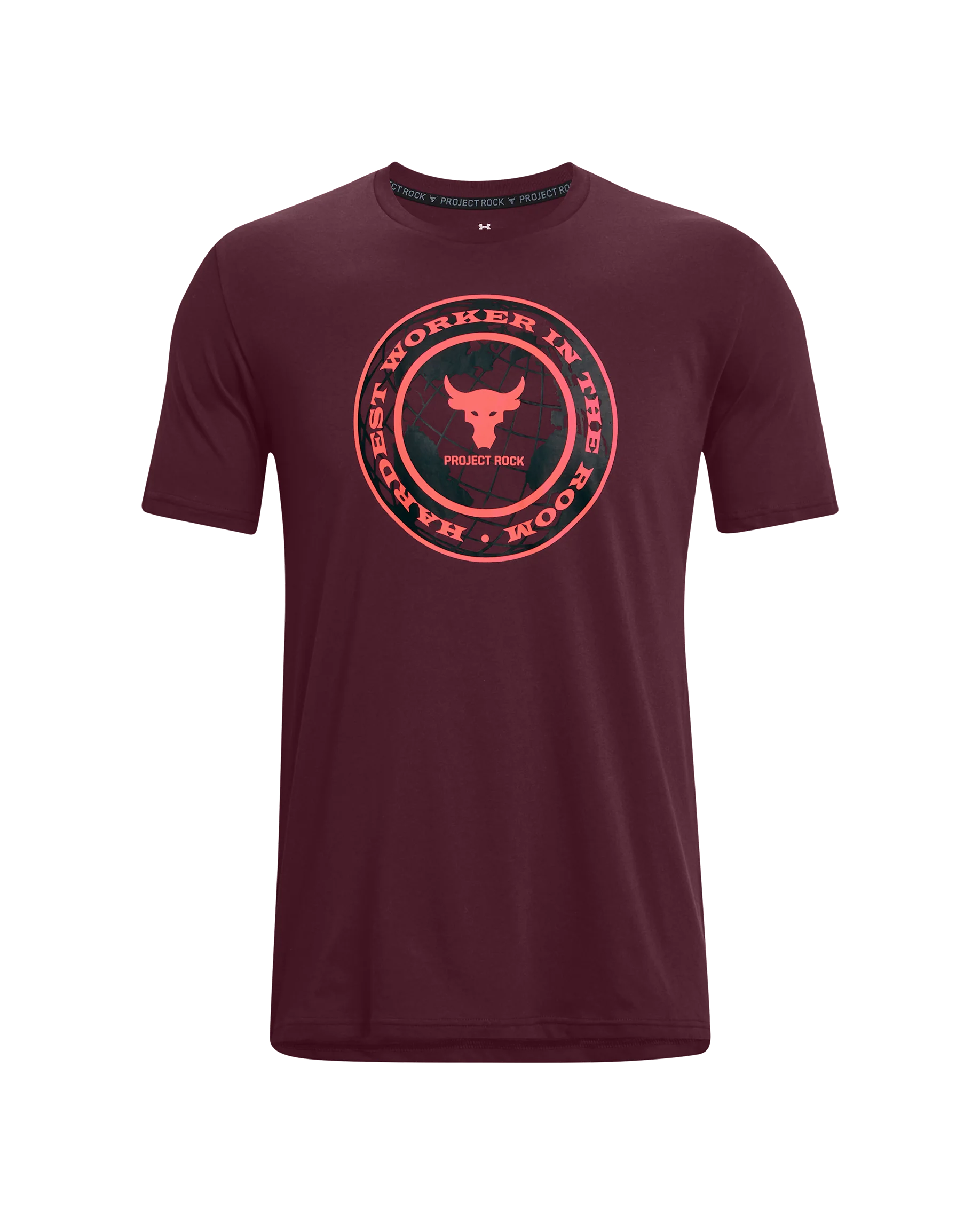 Men's Project Rock Globe Short Sleeve - Image 4