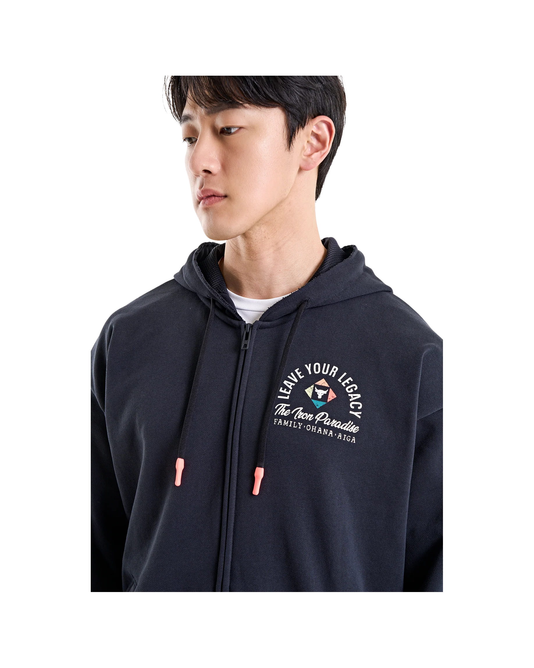 Men's Project Rock Heavyweight Terry Full-Zip - Image 10