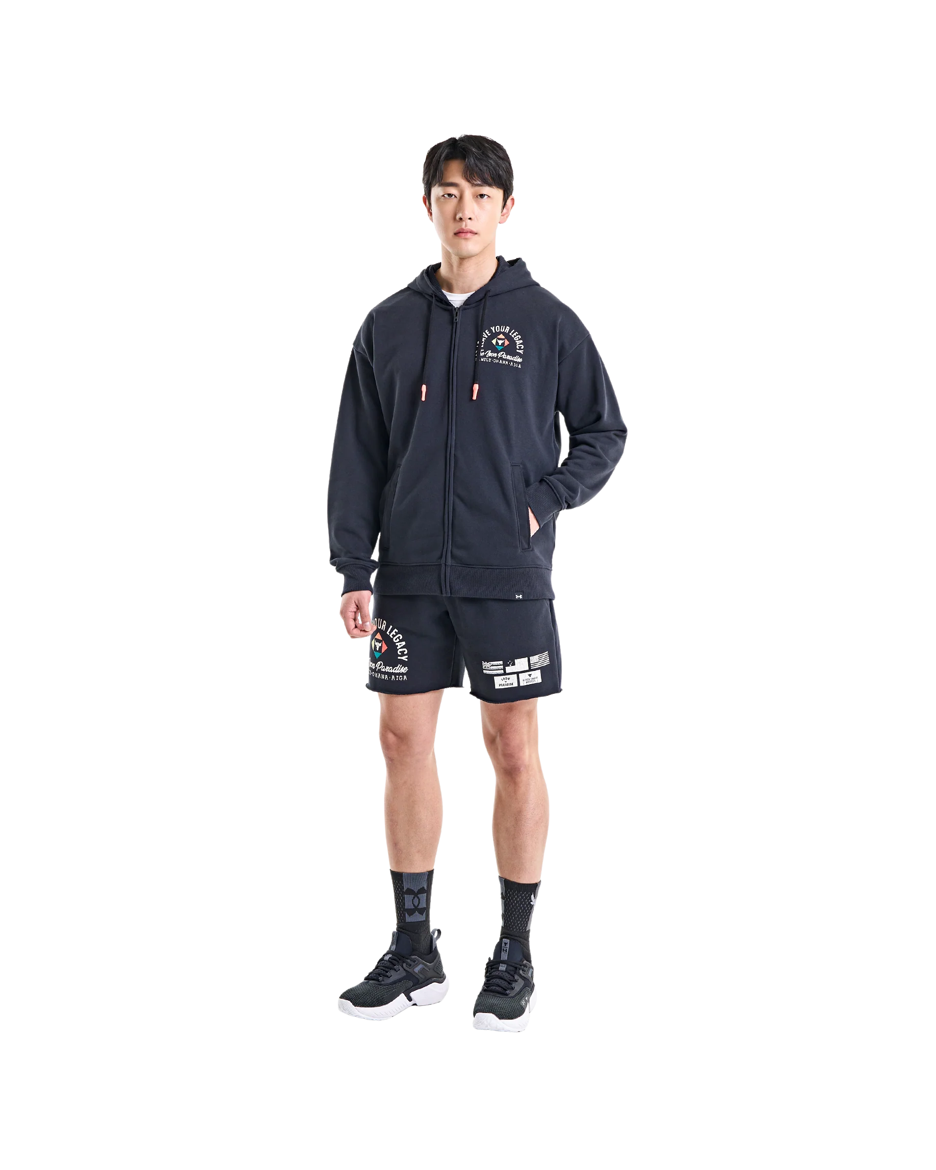 Men's Project Rock Heavyweight Terry Full-Zip - Image 13