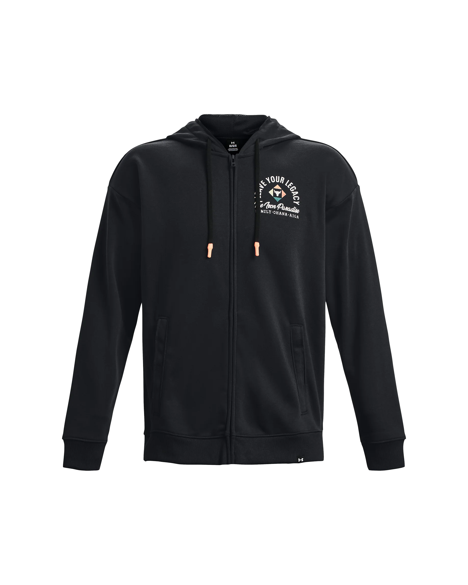 Men's Project Rock Heavyweight Terry Full-Zip - Image 3