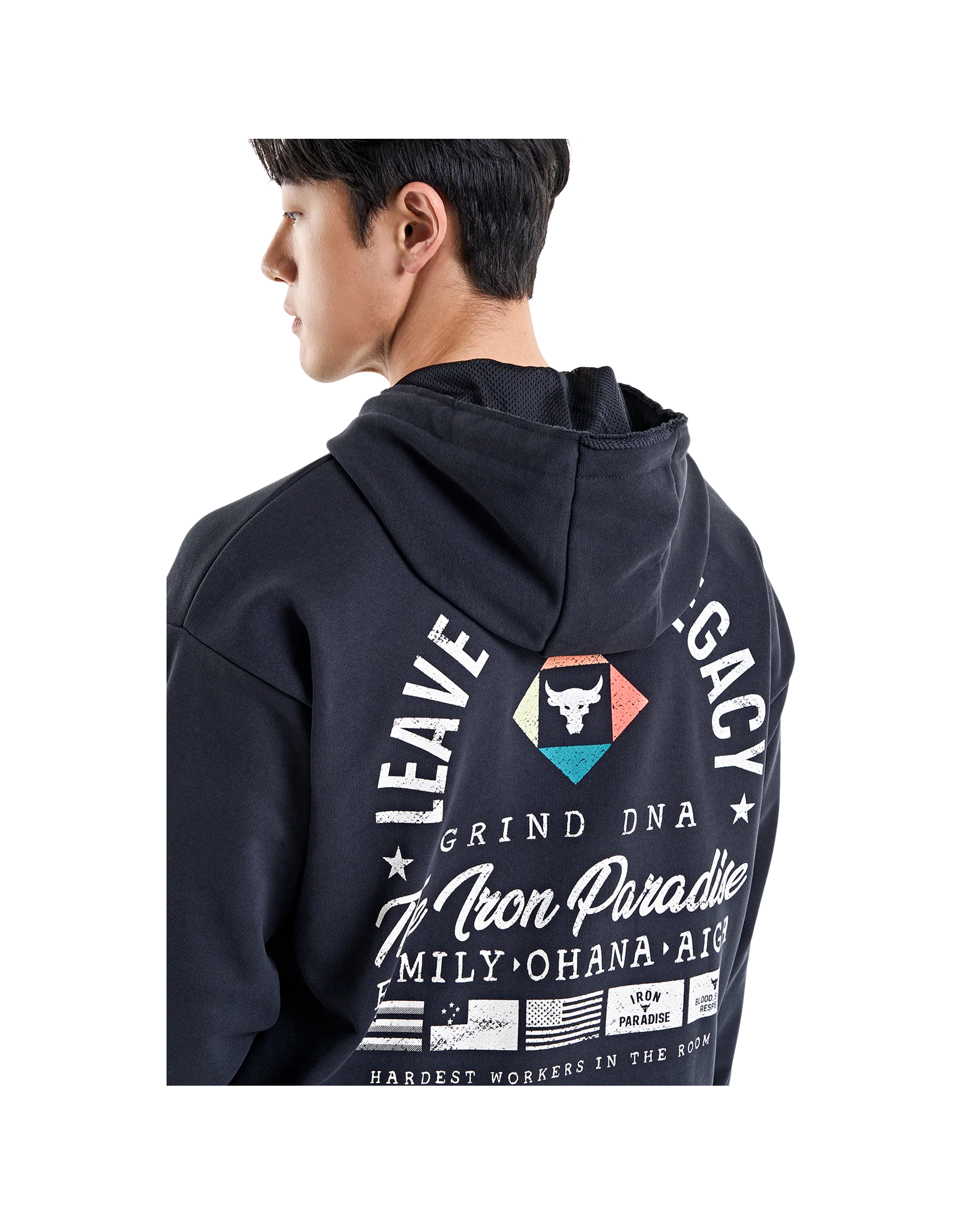 Men's Project Rock Heavyweight Terry Full-Zip - Image 9
