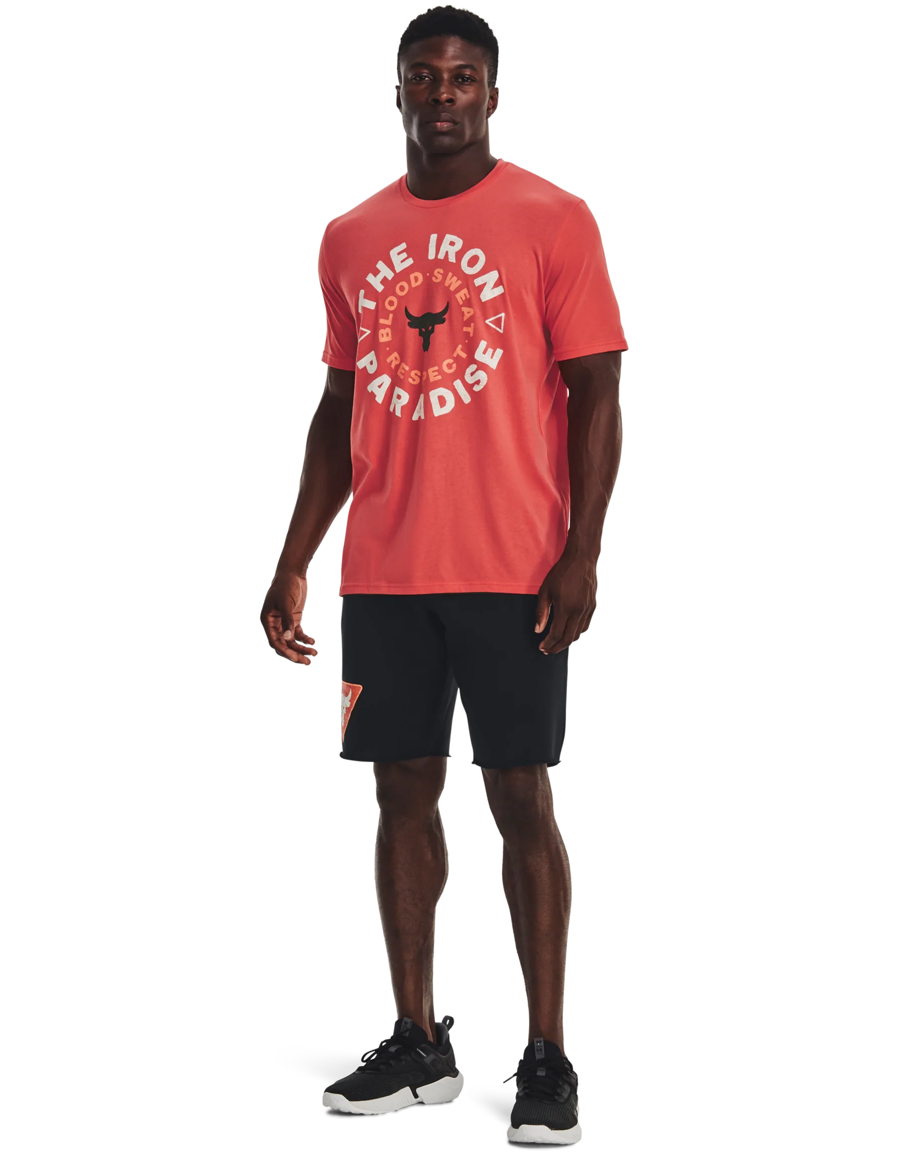 Men's Project Rock Iron Circle Short Sleeve - Image 3