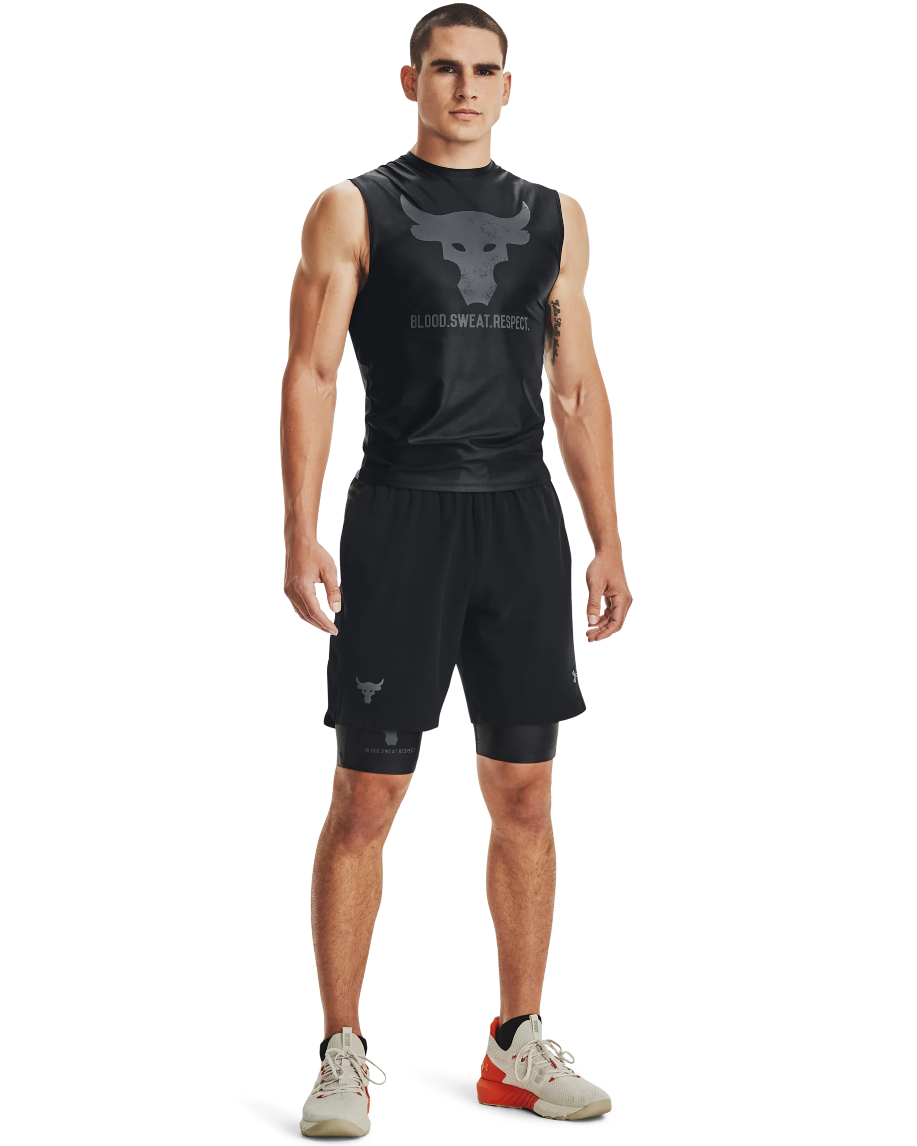 Men's Project Rock Iso-Chill Shorts - Image 3