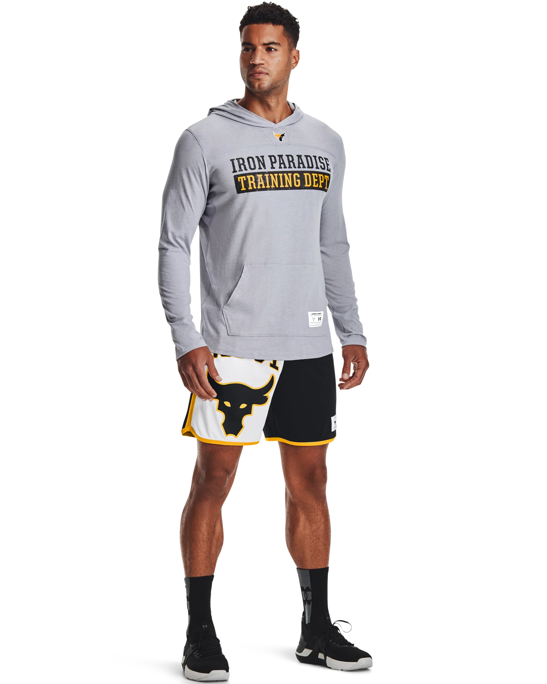 Men's Project Rock Long Sleeve T-Shirt Hoodie - Image 3
