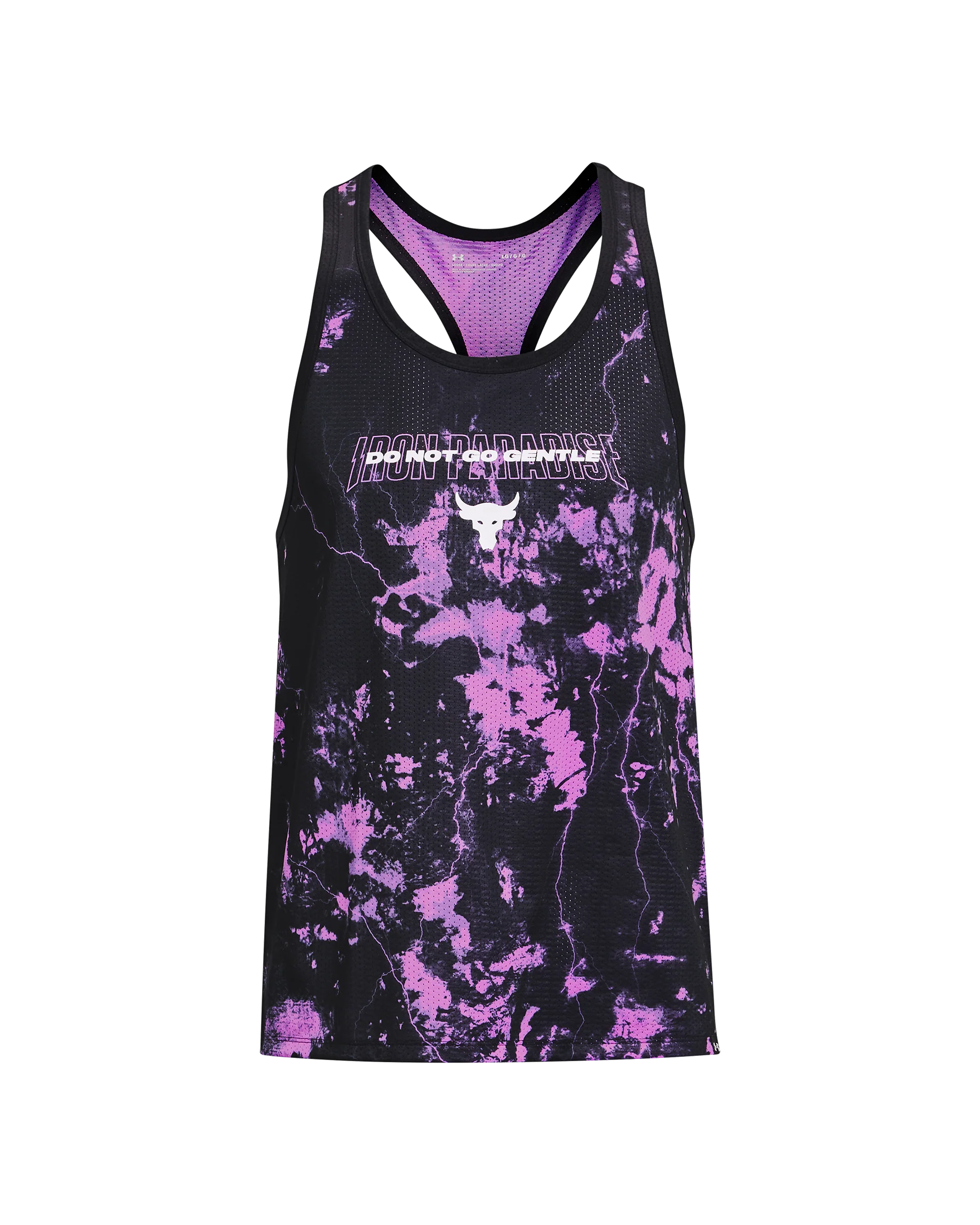 Men's Project Rock Mesh Printed Tank - Image 4