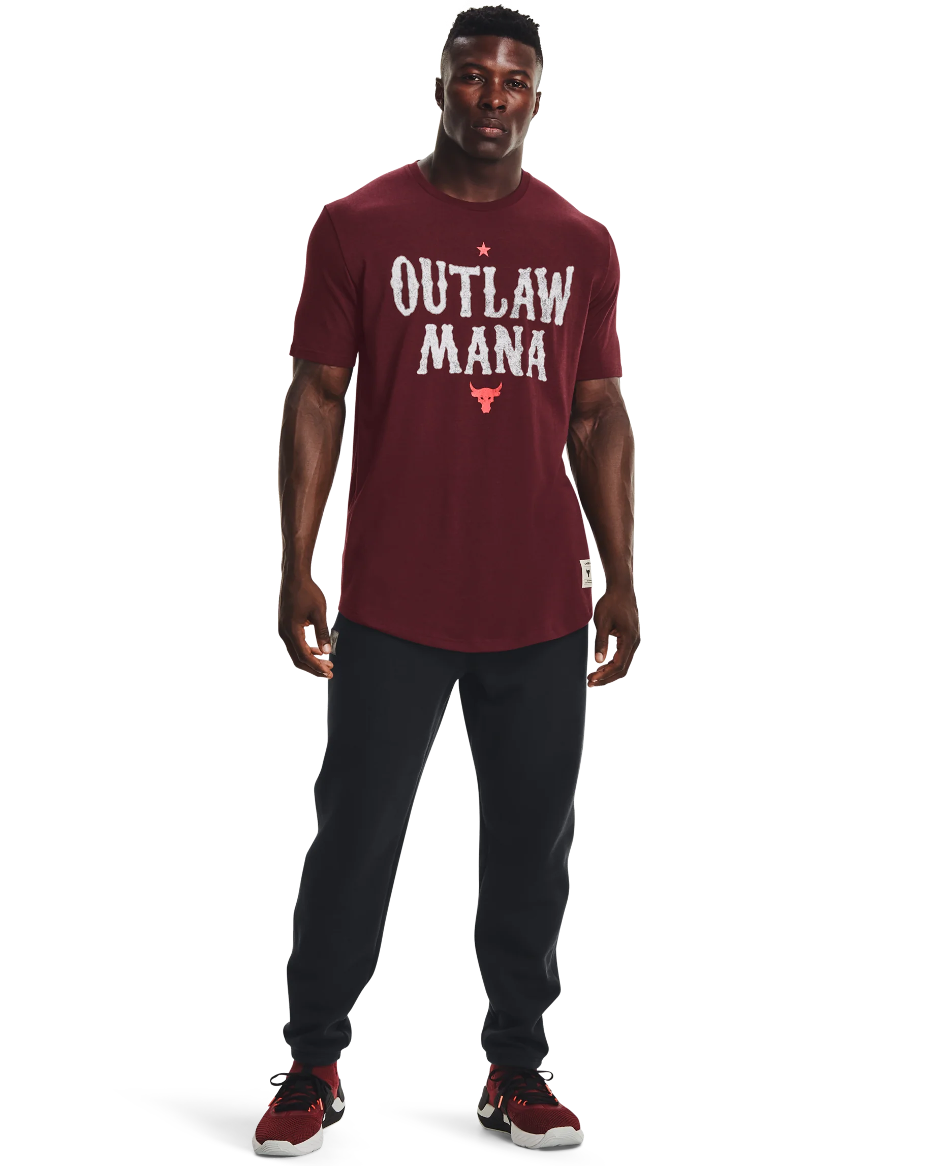 Men's Project Rock Outlaw Short Sleeve - Image 3