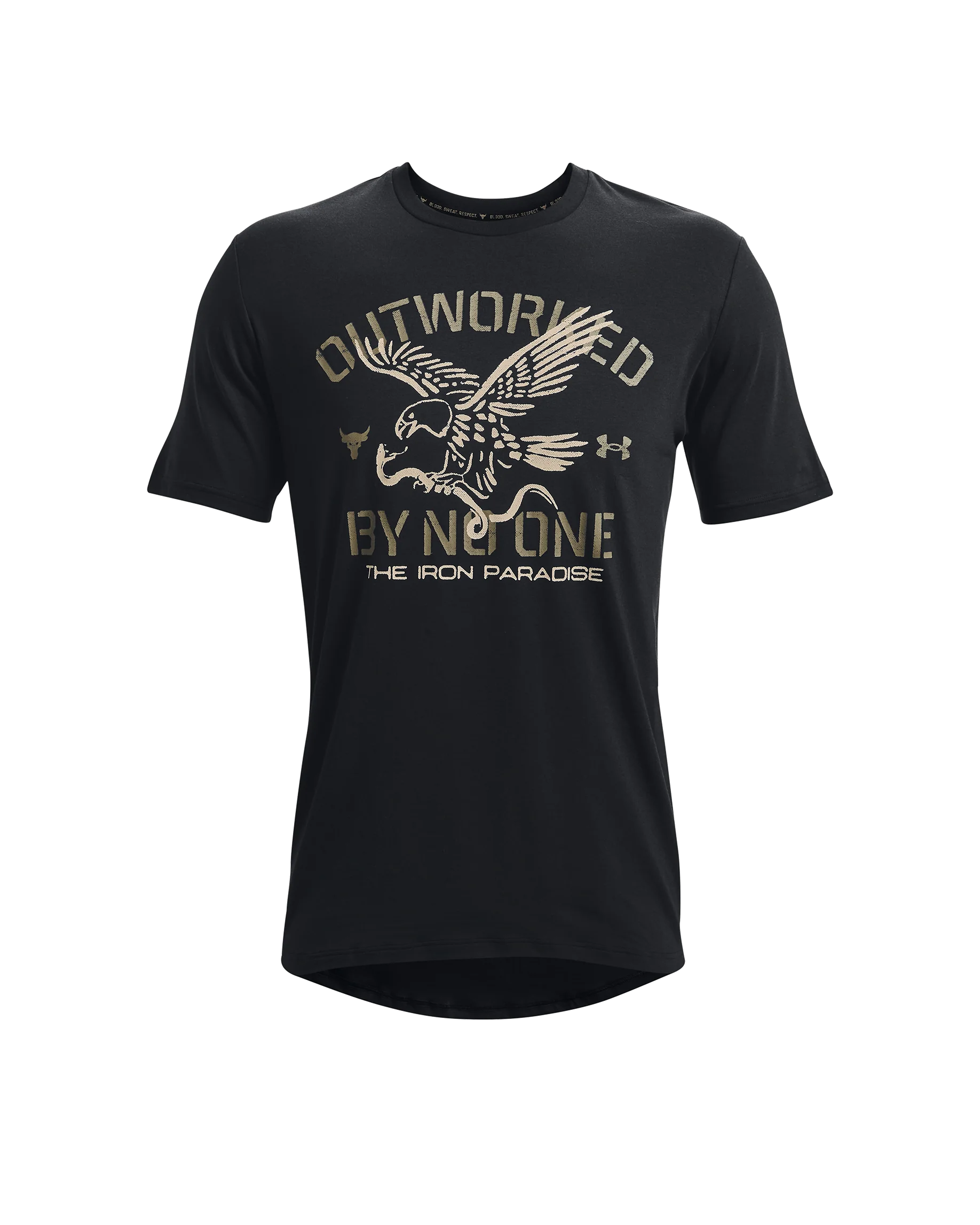 Men's Project Rock Outworked Short Sleeve - Image 4