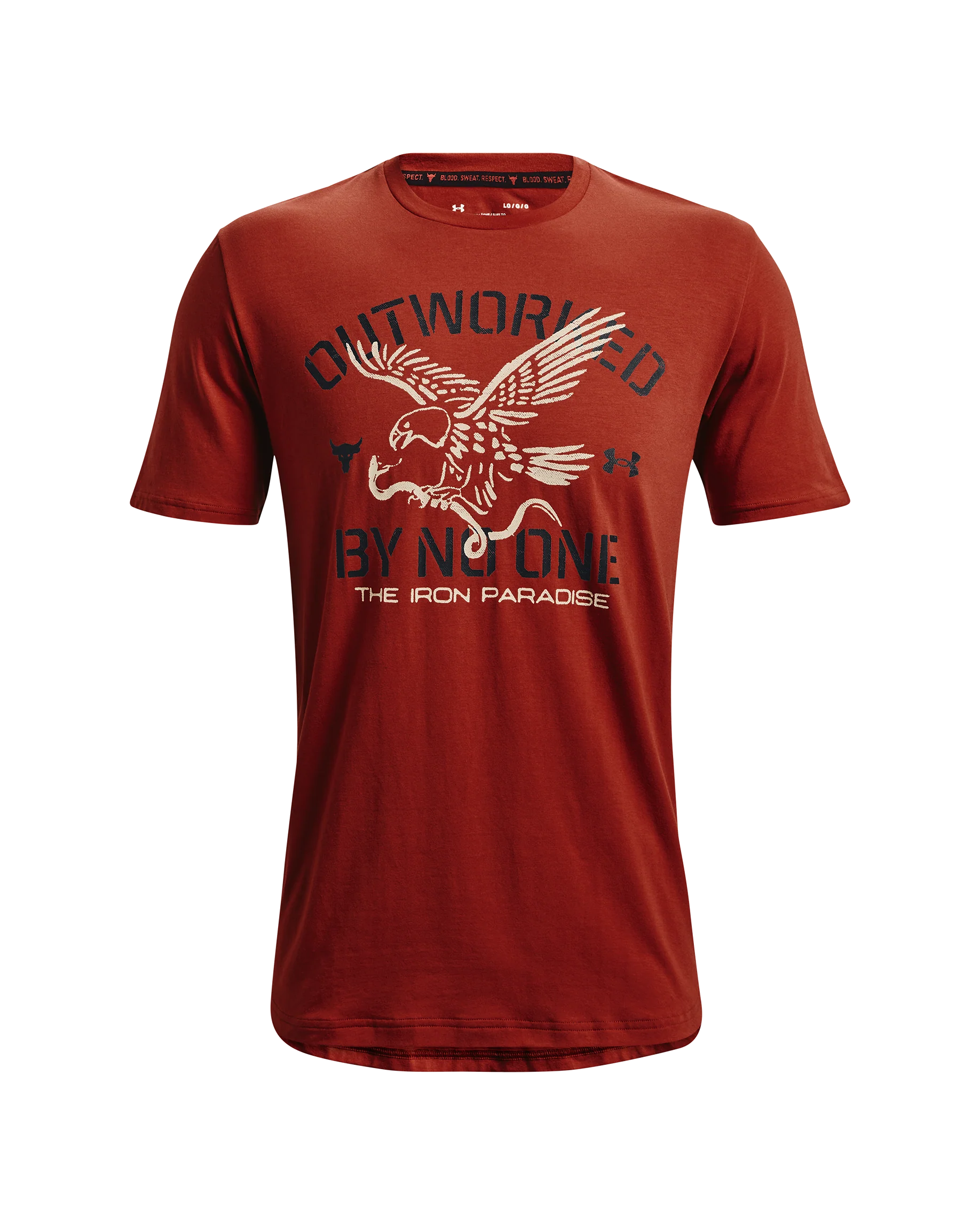Men's Project Rock Outworked Short Sleeve - Image 4