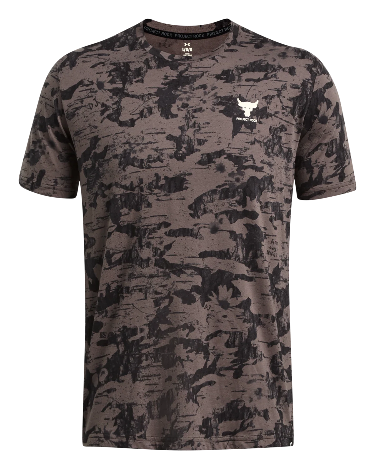 Men's Project Rock Payoff Printed Graphic Short Sleeve - Image 3