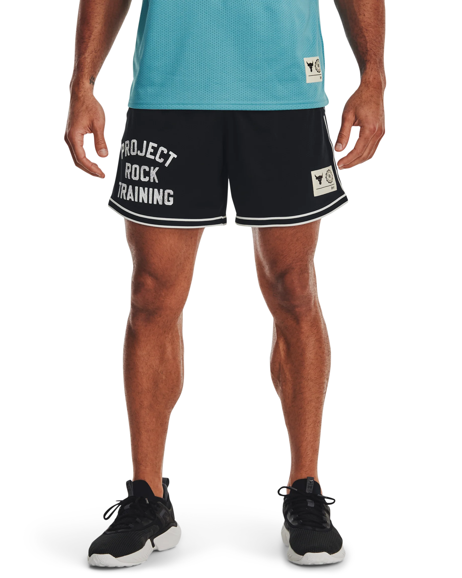 Men's Project Rock Penny Mesh Shorts - Image 2