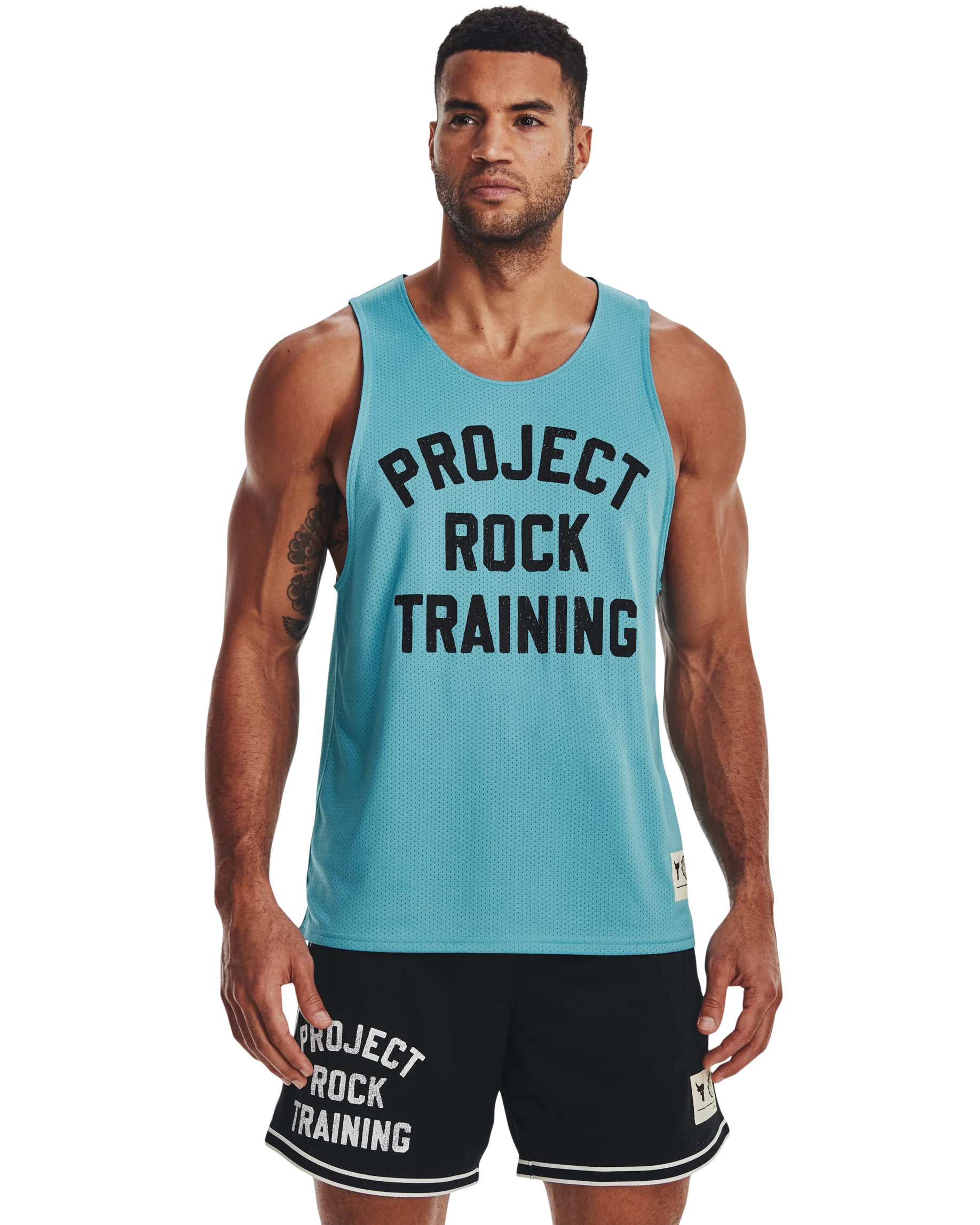 Men's Project Rock Reversible Mesh Tank - Image 4
