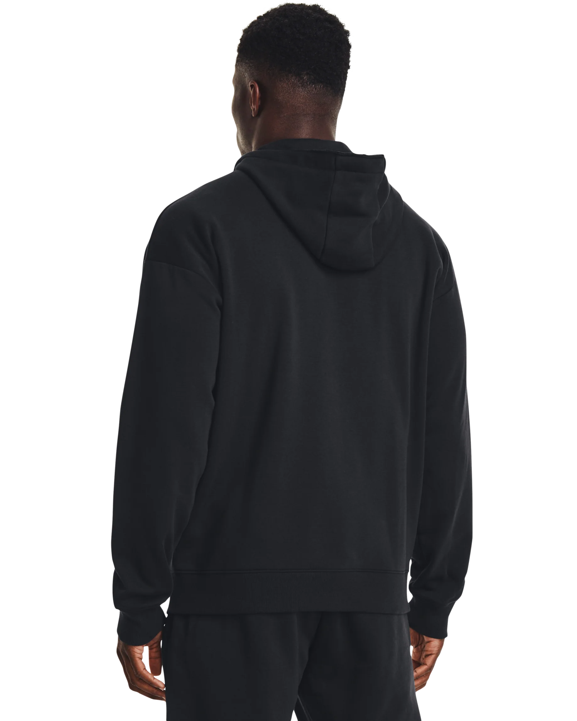 Men's Project Rock Rival Fleece Disrupt Full-Zip - Image 2