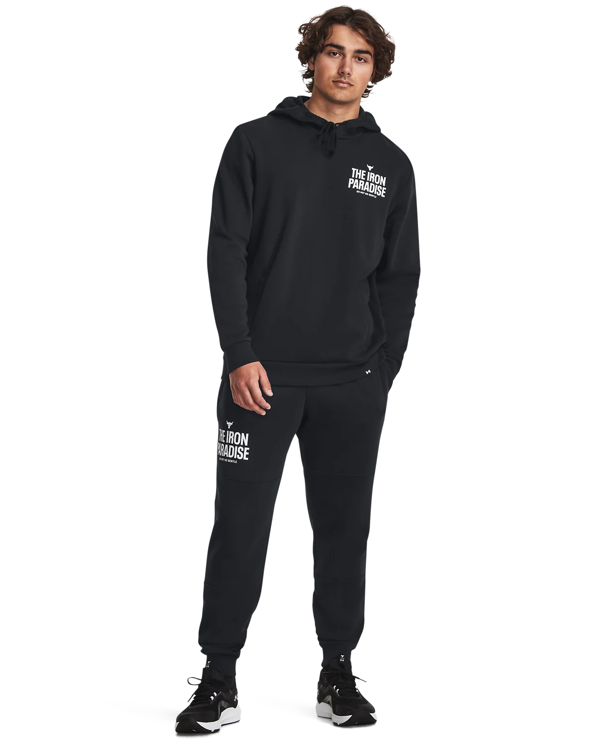 Men's Project Rock Rival Fleece Hoodie - Image 4
