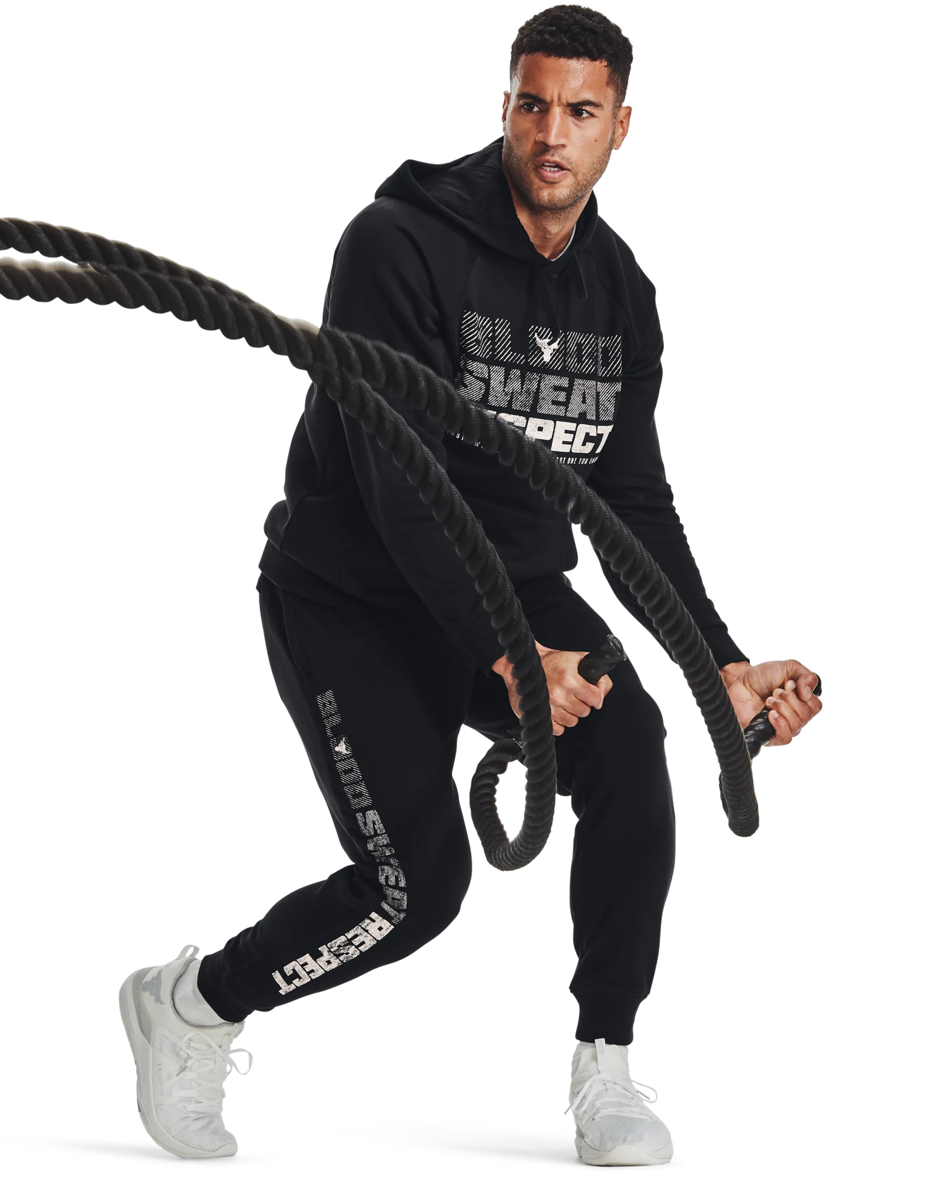 Men's Project Rock Rival Fleece Joggers - Image 8