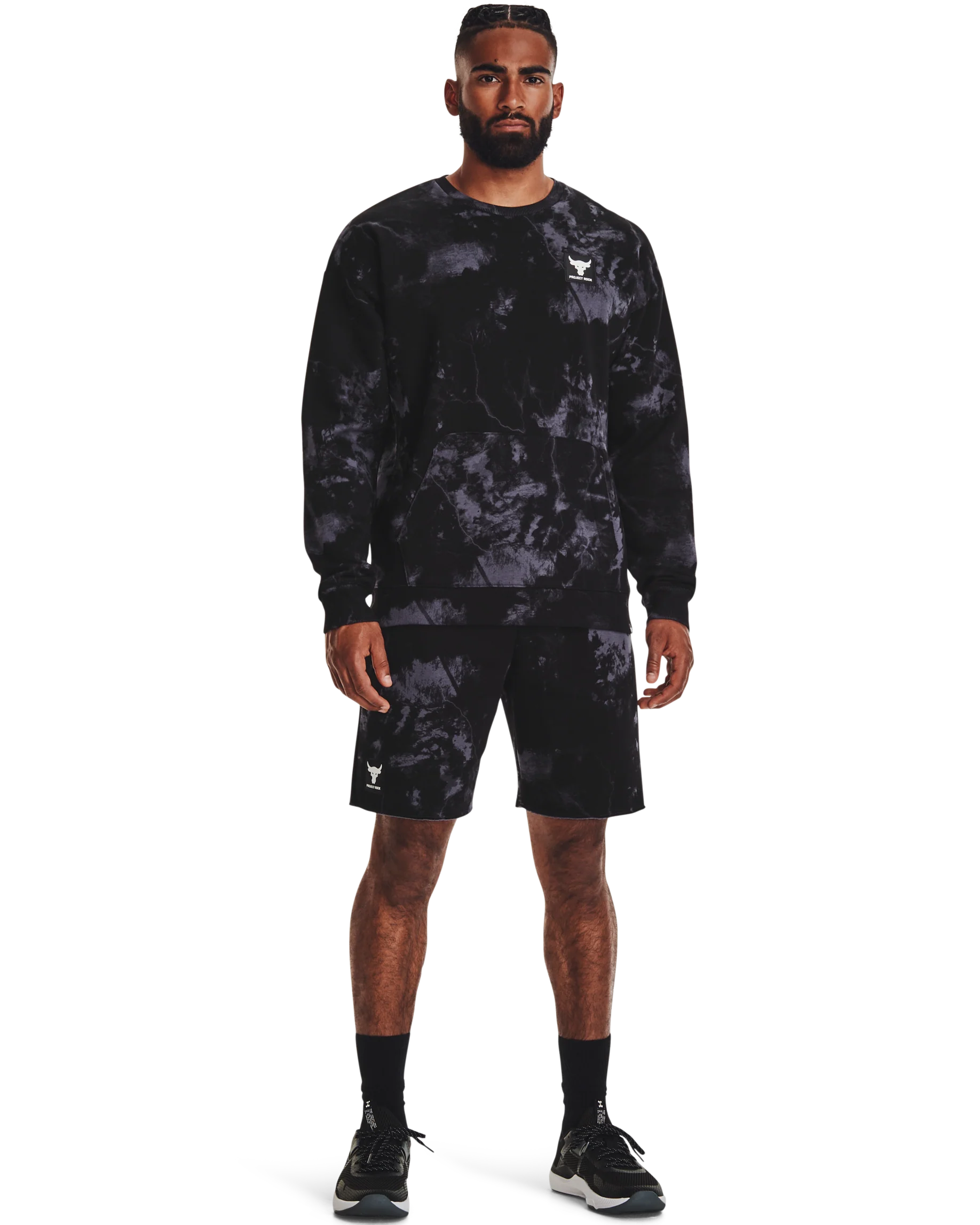 Men's Project Rock Rival Fleece Shorts - Image 3