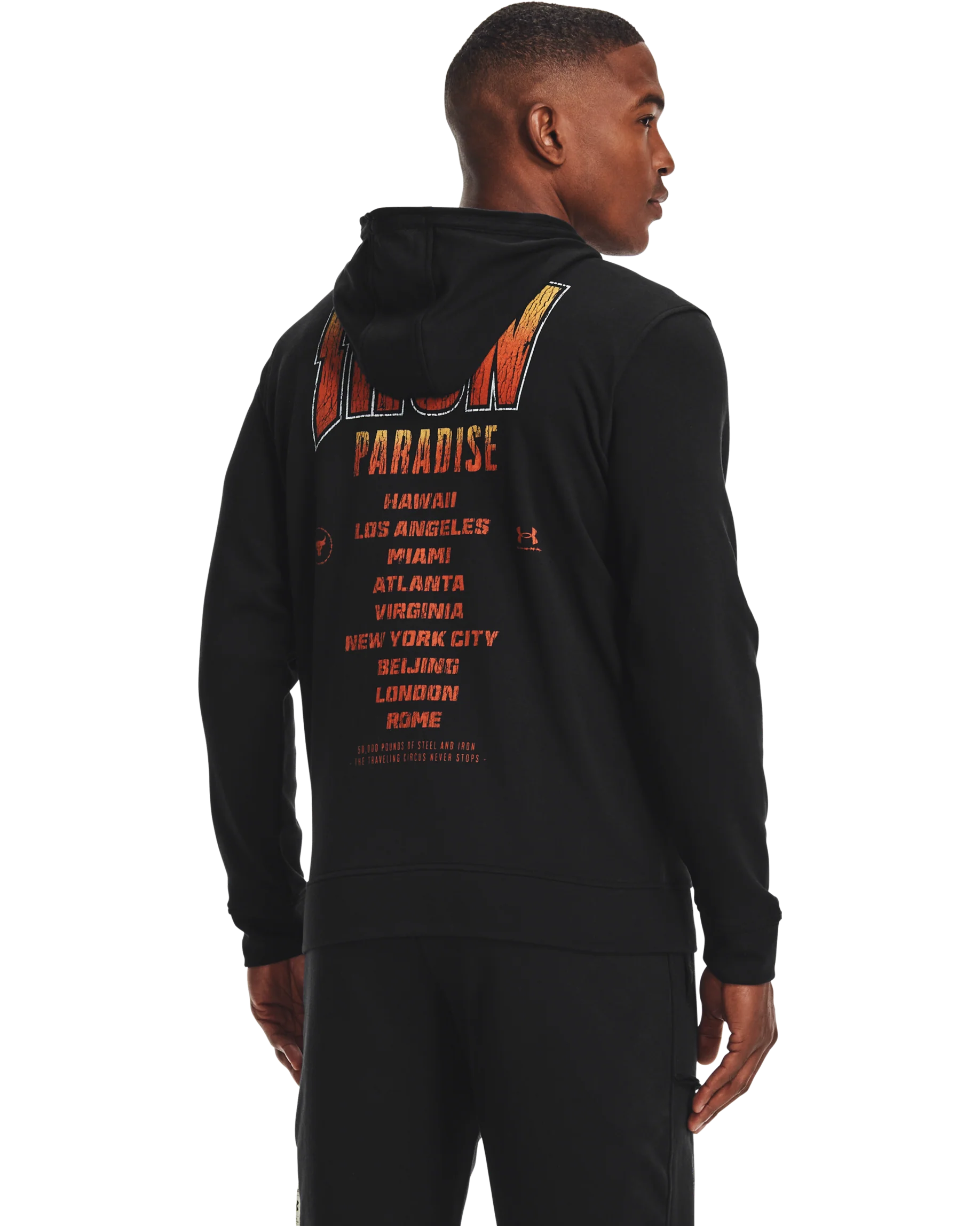 Men's Project Rock Terry Full Zip Hoodie - Image 2