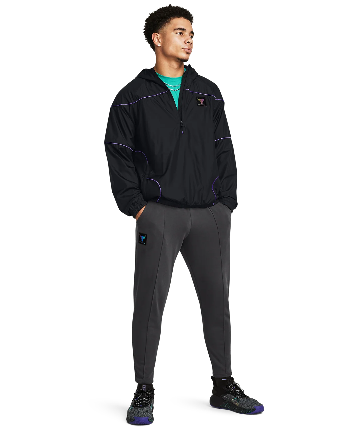Men's Project Rock Terry Gym Pants - Image 3