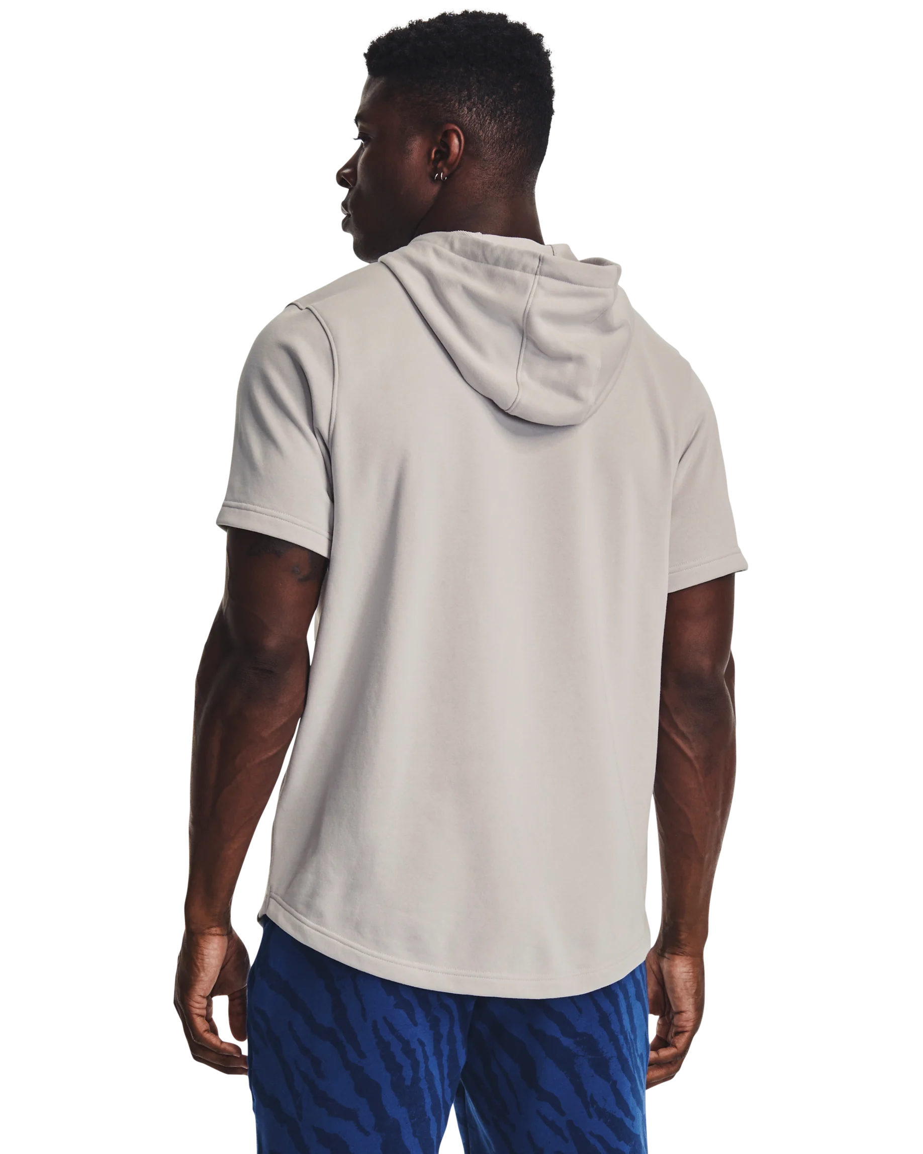 Men's Project Rock Terry Short Sleeve Hoodie - Image 2