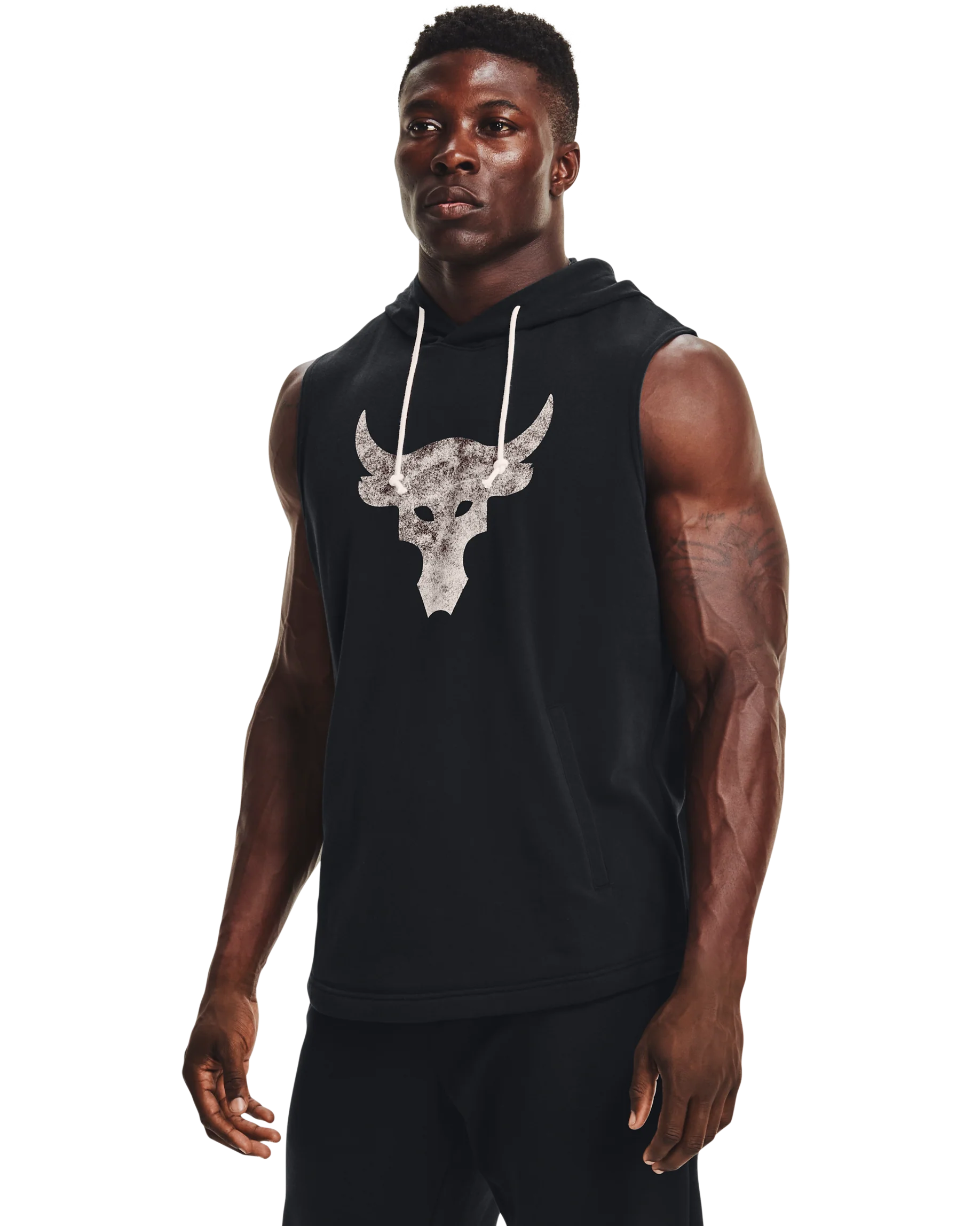Men's Project Rock Terry Sleeveless Hoodie
