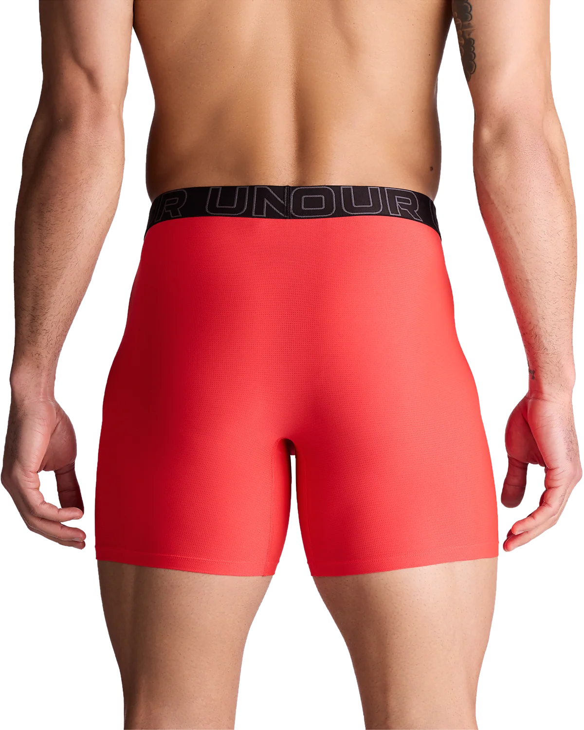 Men's Tech Mesh 6inch 3Pk Solid Boxer Briefs - Image 3