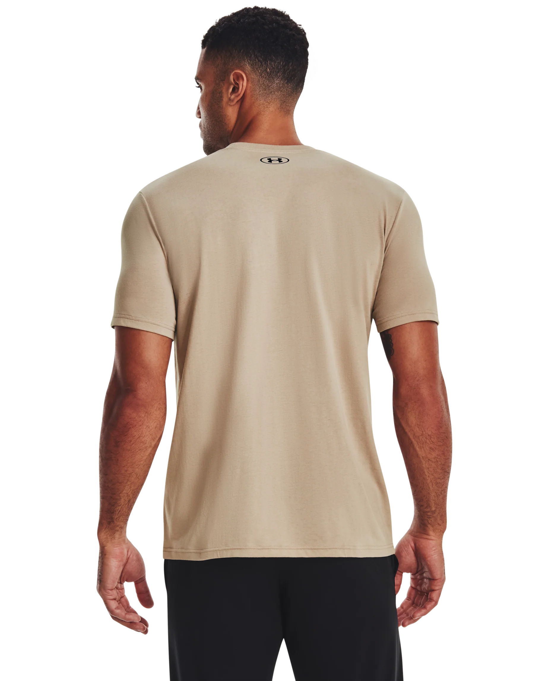 Men's UA ABC Camo Boxed Logo Short Sleeve - Image 2