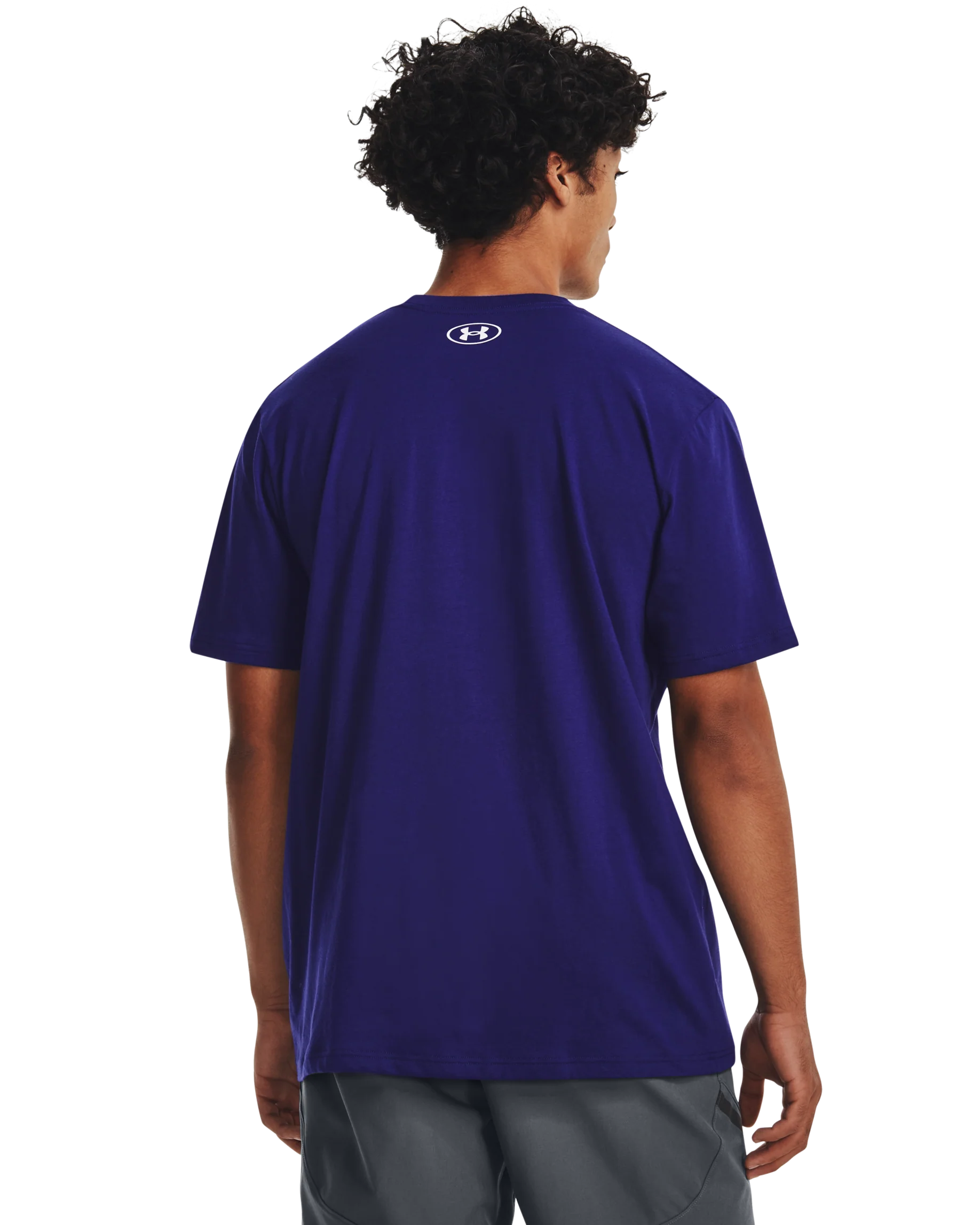 Men's UA ABC Camo Boxed Logo Short Sleeve - Image 2