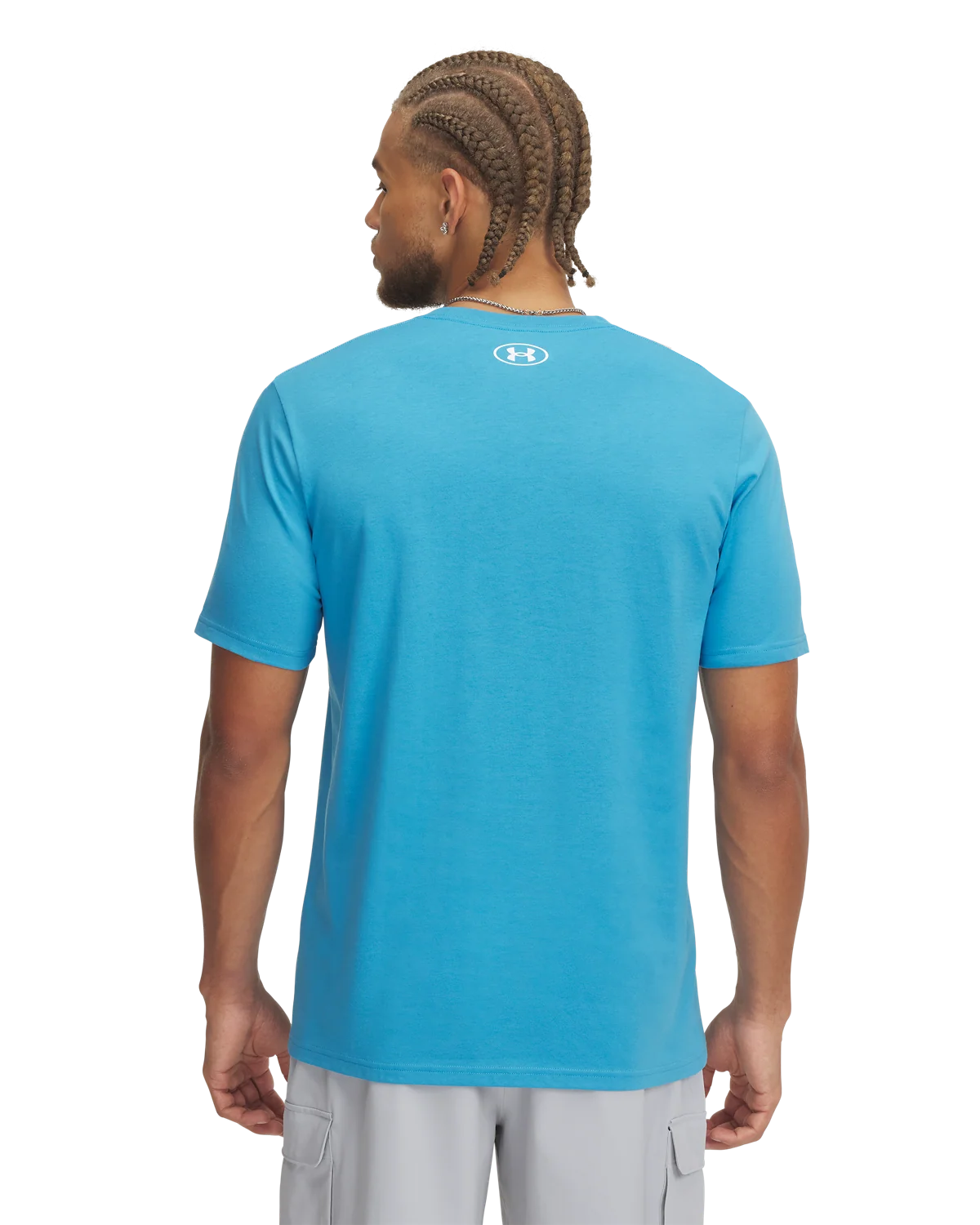 Men's UA ABC Camo Boxed Logo Shortsleeve - Image 2