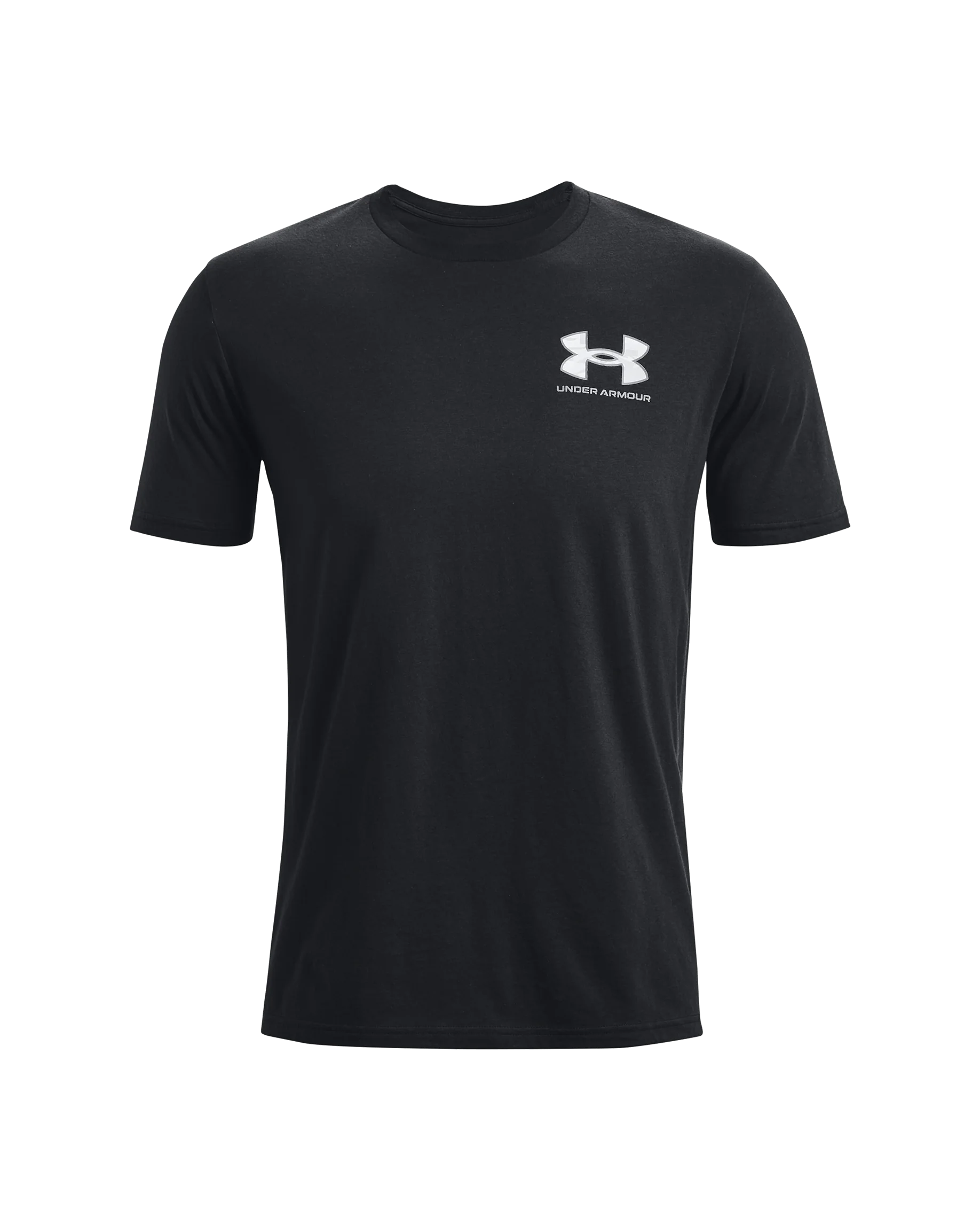 Men's UA ABC Camo Fill Wordmark Short Sleeve - Image 4