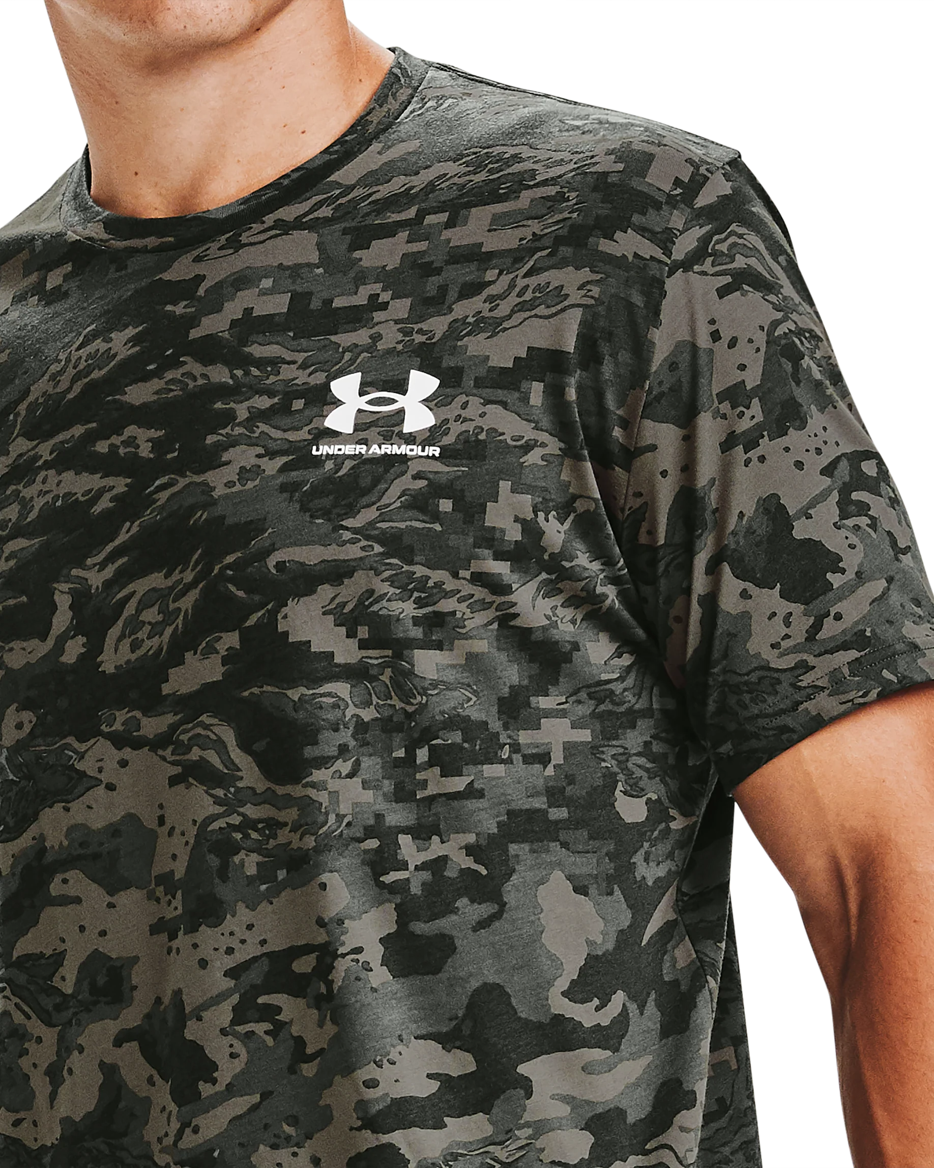 Men's UA ABC Camo Short Sleeve - Image 6
