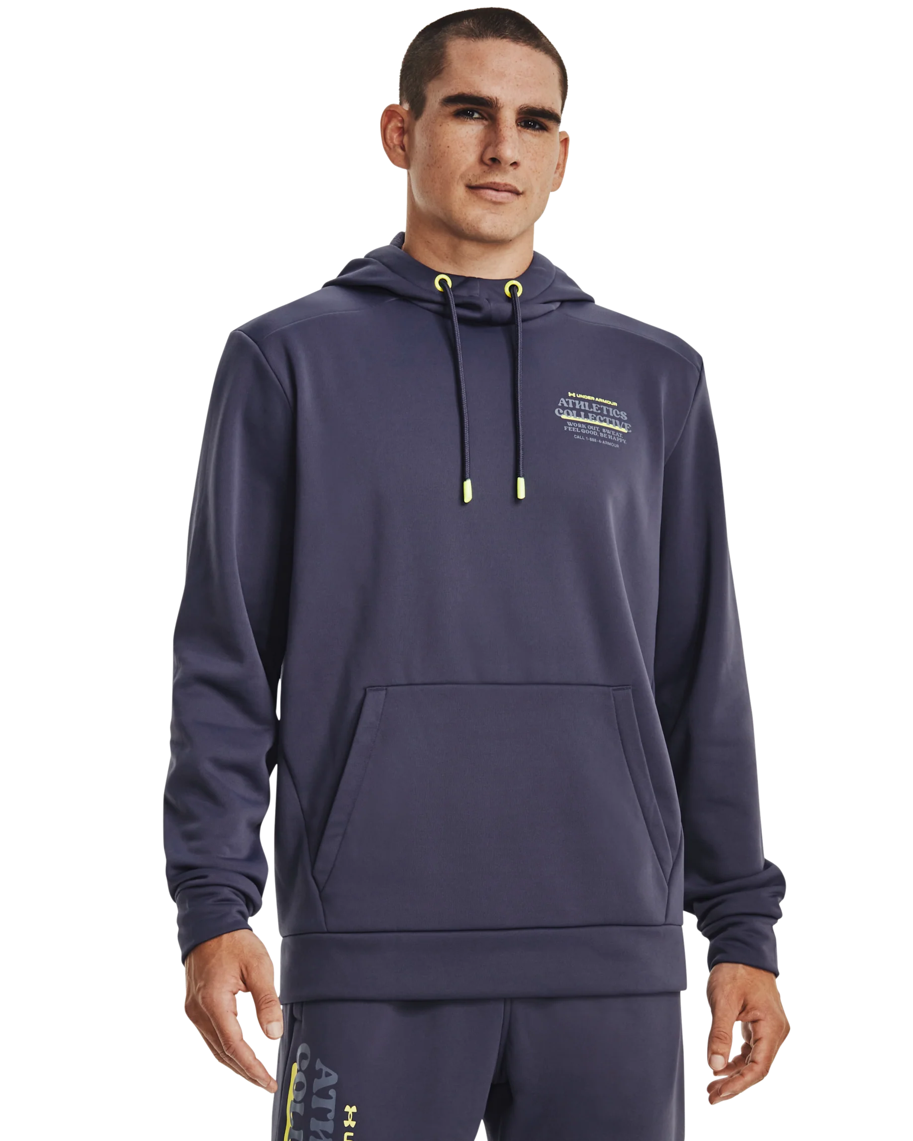Men's UA Armour Fleece Hoodie - Image 2