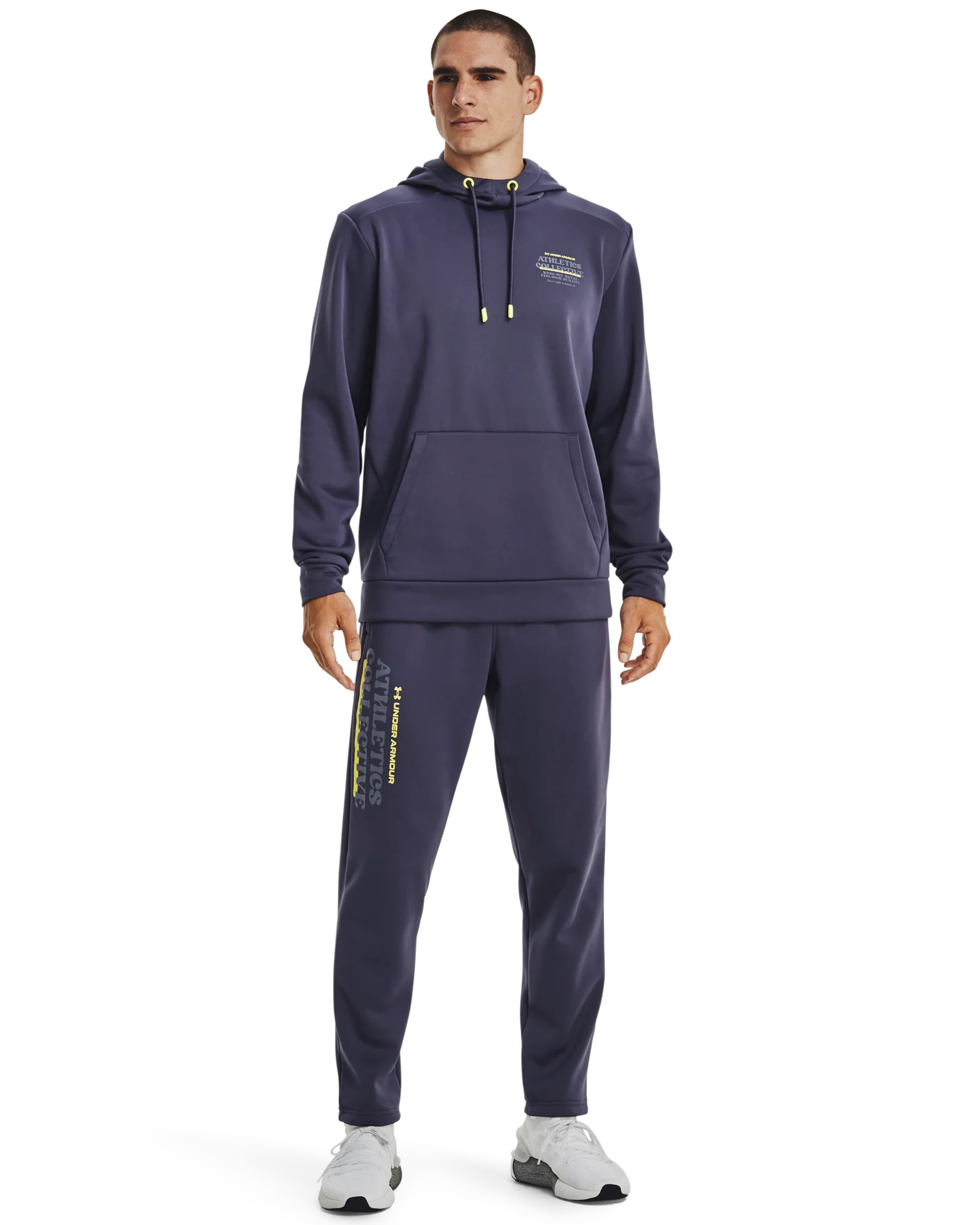 Men's UA Armour Fleece Hoodie - Image 3