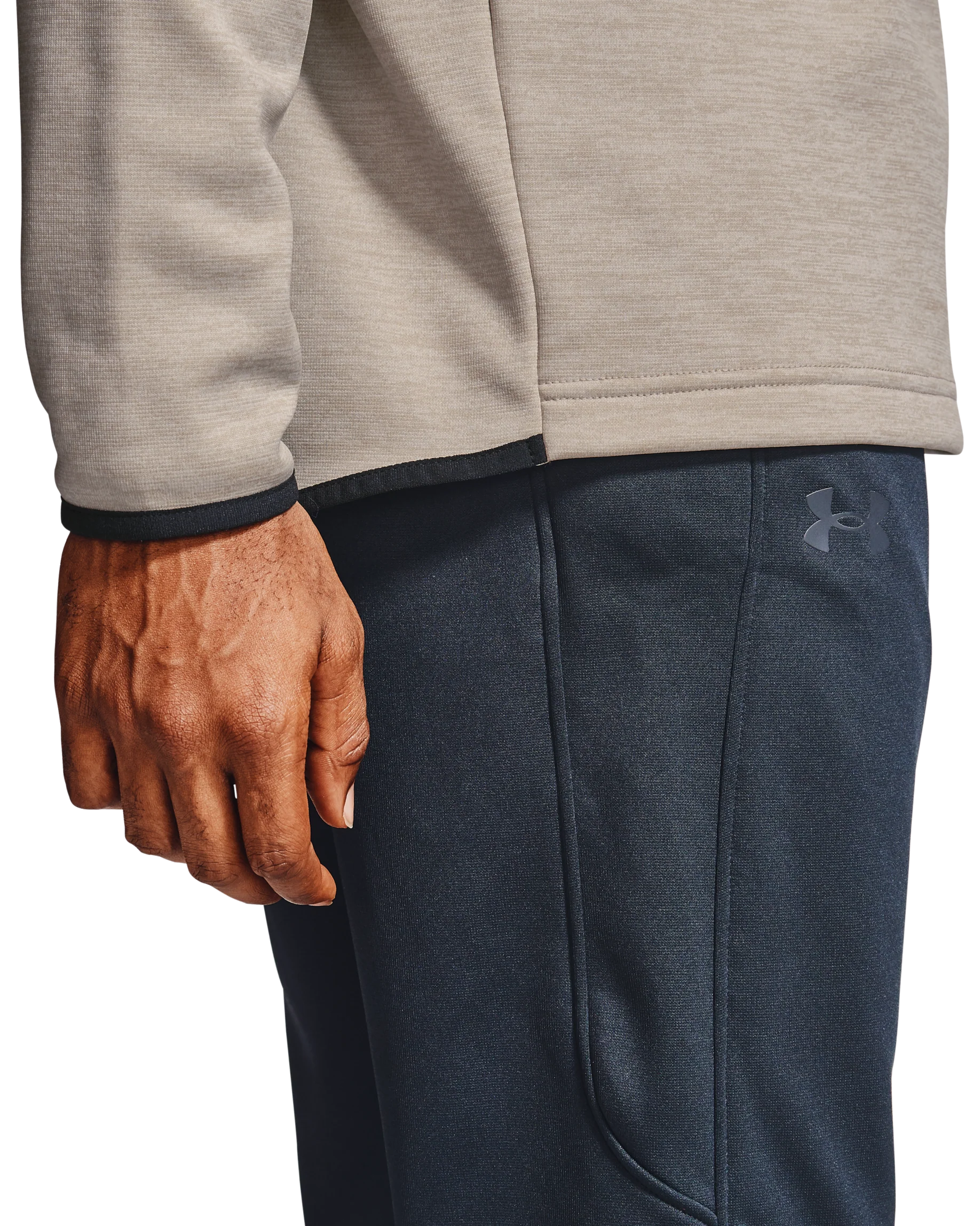 Men's UA Armour Fleece Pattern ® ½ Zip - Image 5
