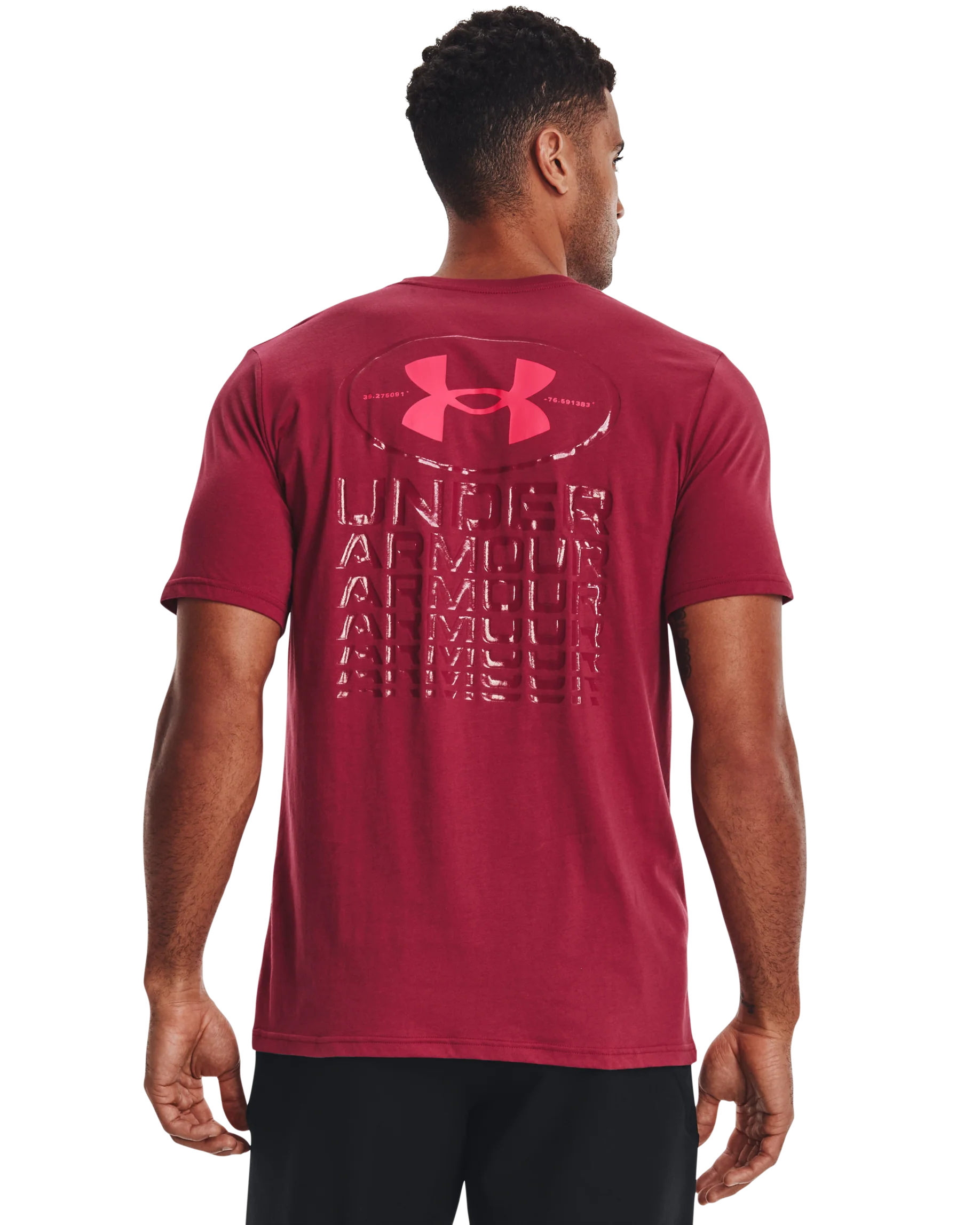 Men's UA Armour Repeat Short Sleeve - Image 2