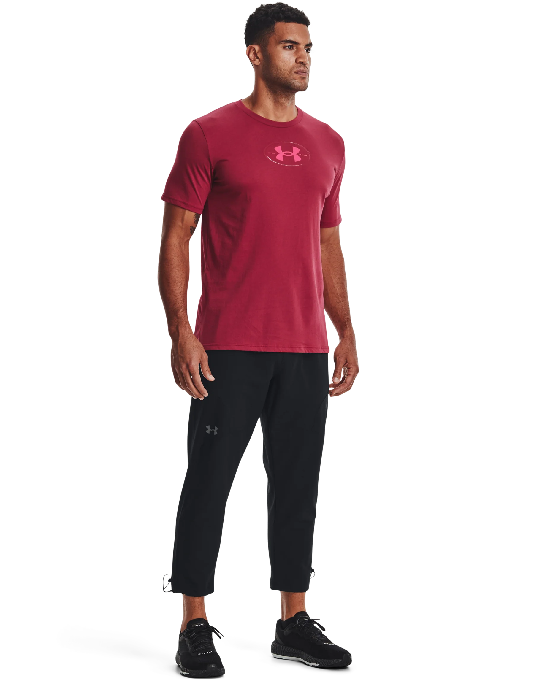 Men's UA Armour Repeat Short Sleeve - Image 3