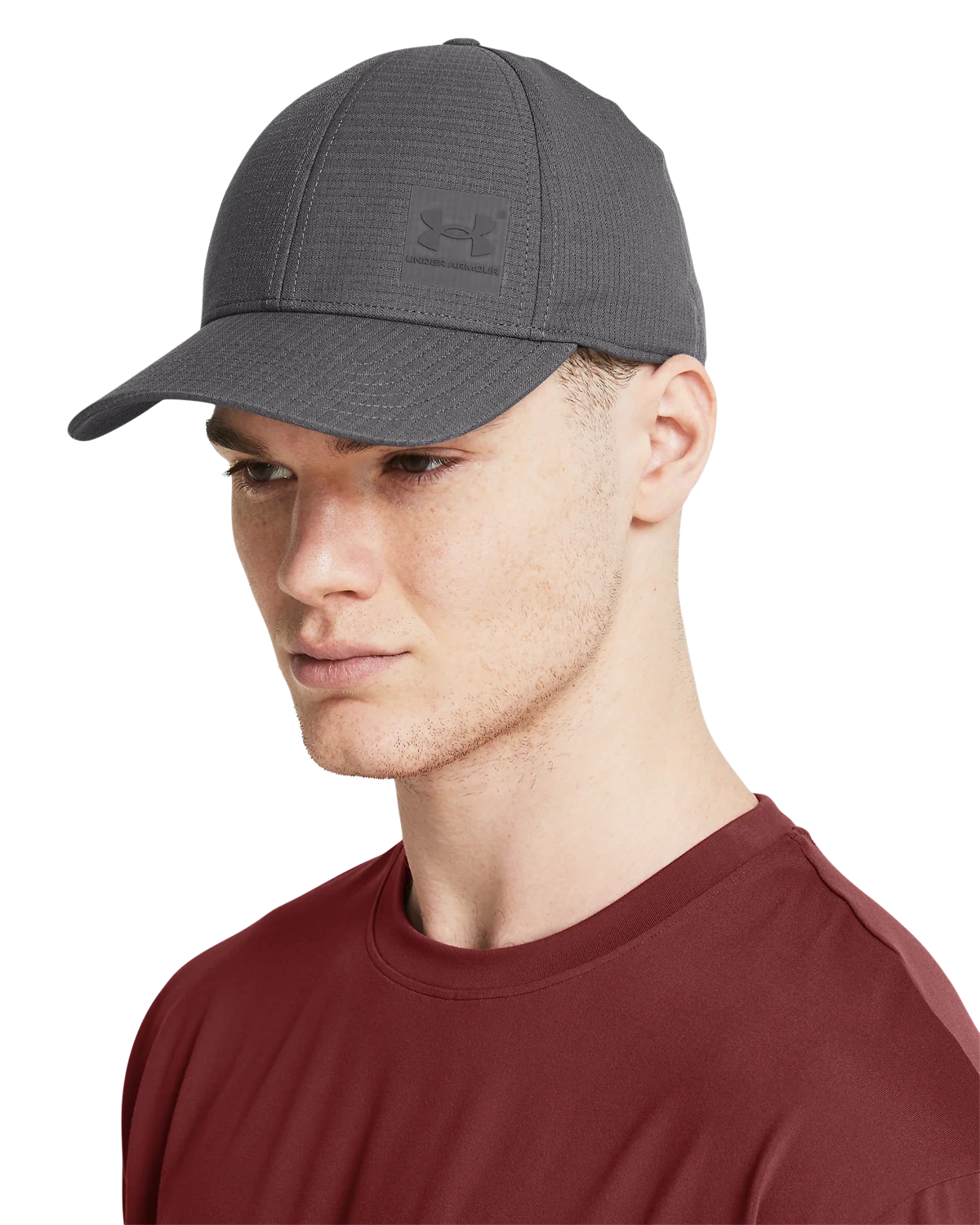 Men's UA ArmourVent Stretch Fit Cap - Image 2