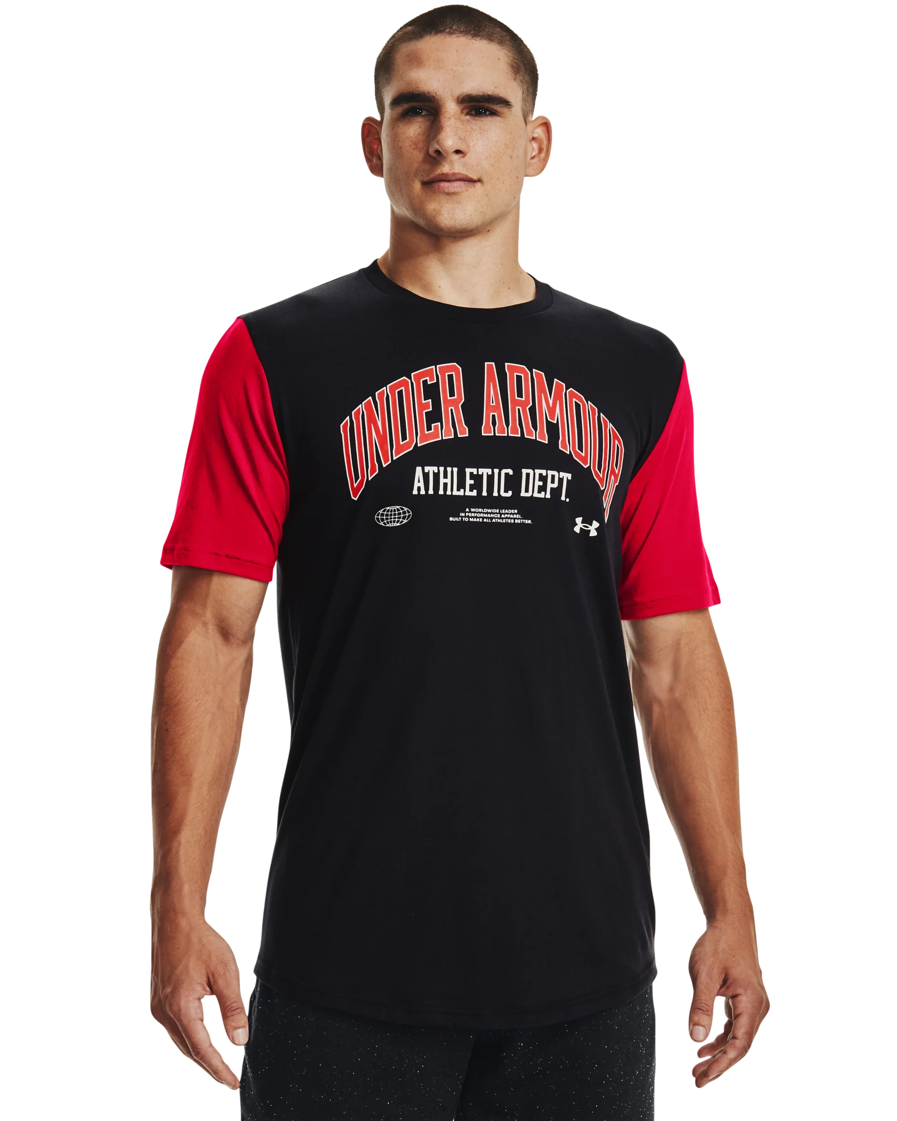 Men's UA Athletic Department Colorblock Short Sleeve