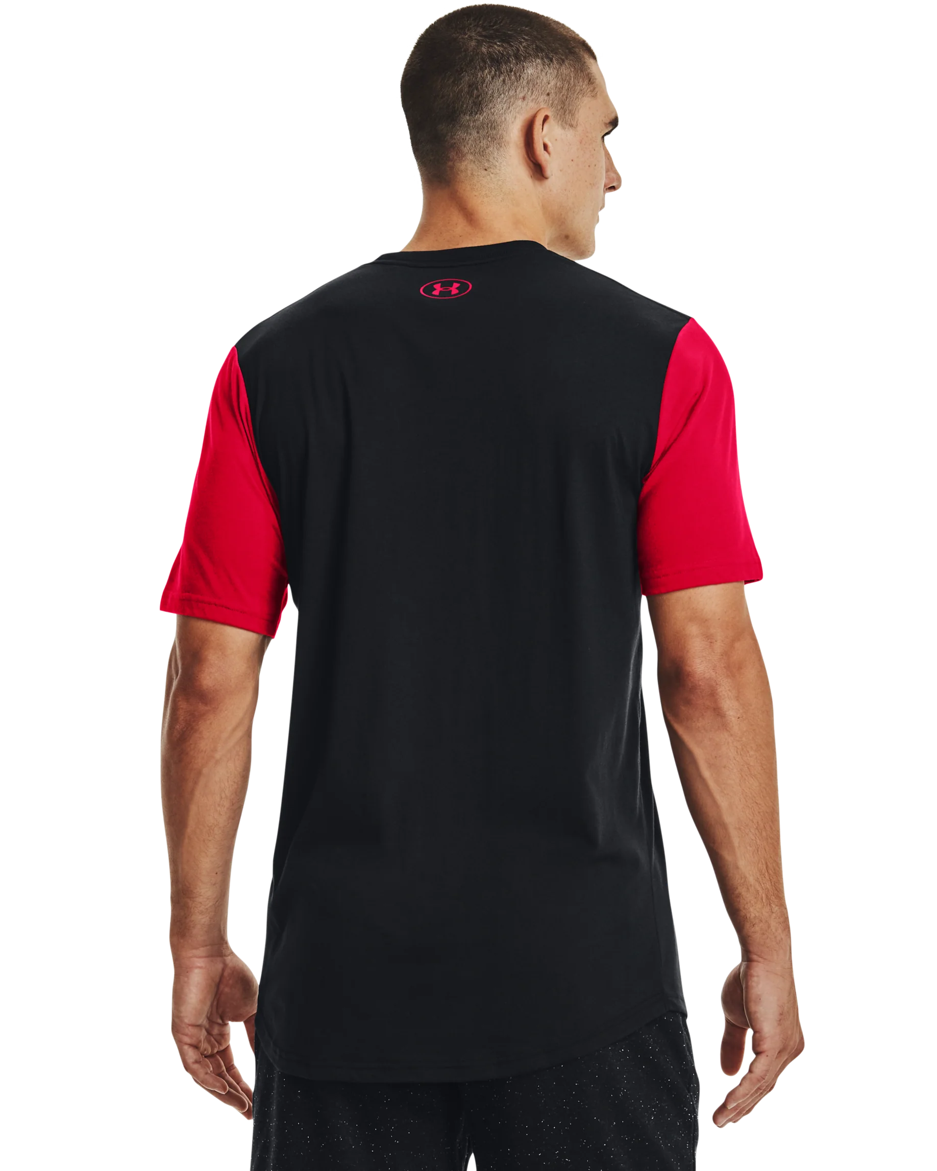 Men's UA Athletic Department Colorblock Short Sleeve - Image 2