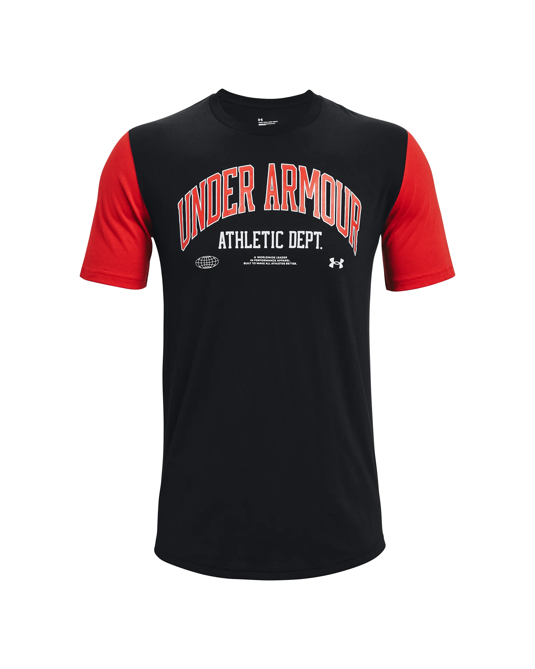 Men's UA Athletic Department Colorblock Short Sleeve - Image 4